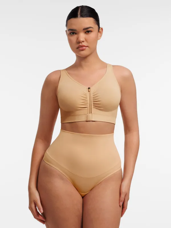 Feelingirl Seamless Front-Opening Zipper Bra sold by FeelinGirl