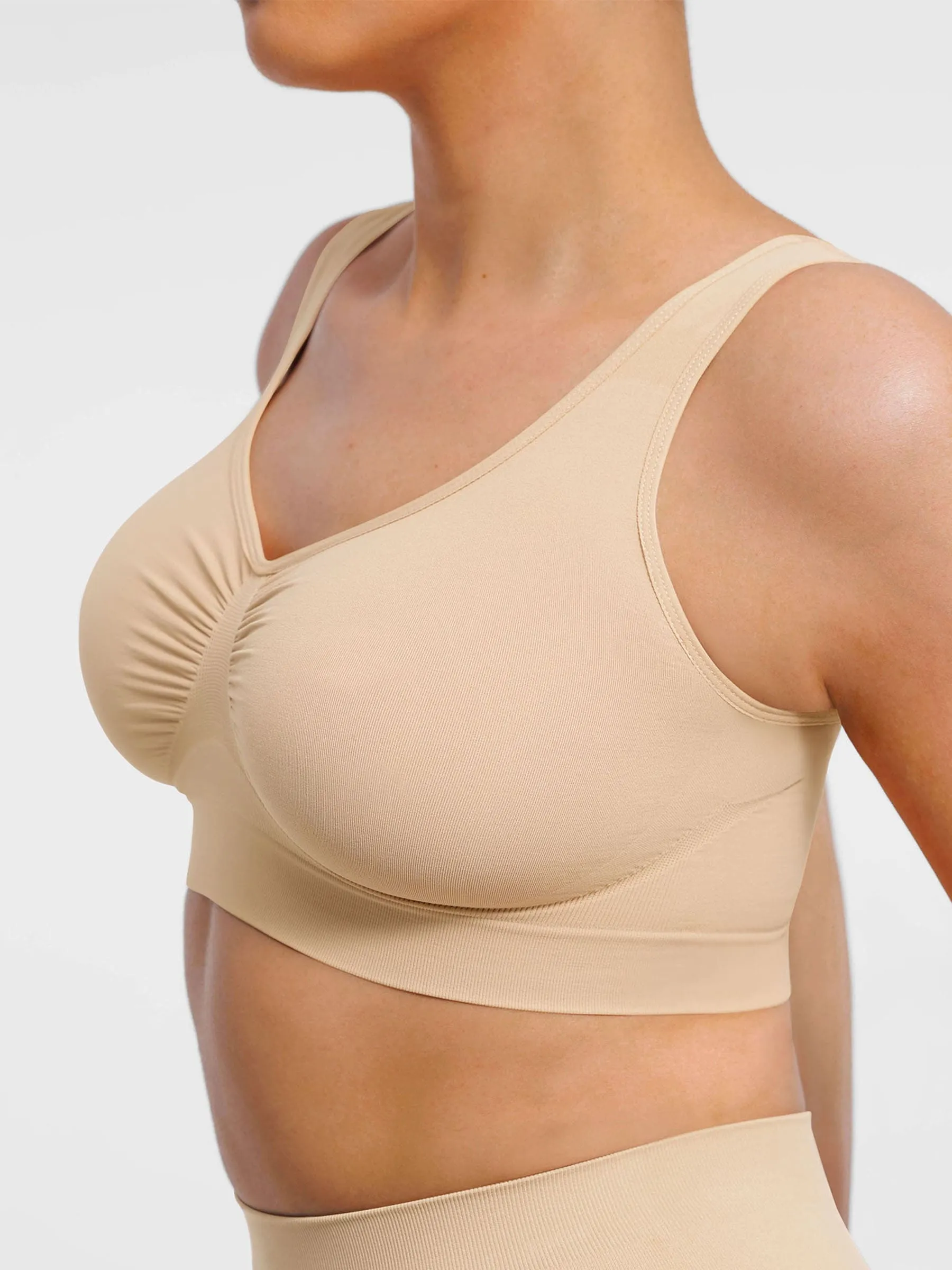 Feelingirl Seamless Wide Straps Everyday Bra sold by FeelinGirl product image thumbnail 5
