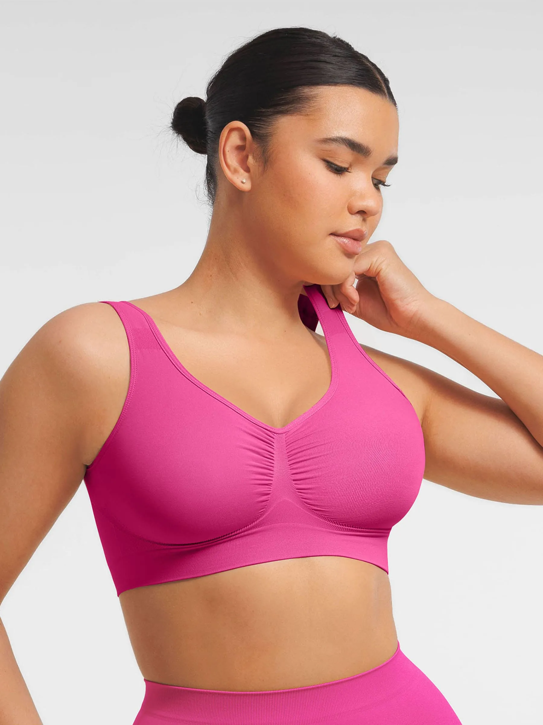 Feelingirl Seamless Wide Straps Everyday Bra sold by FeelinGirl