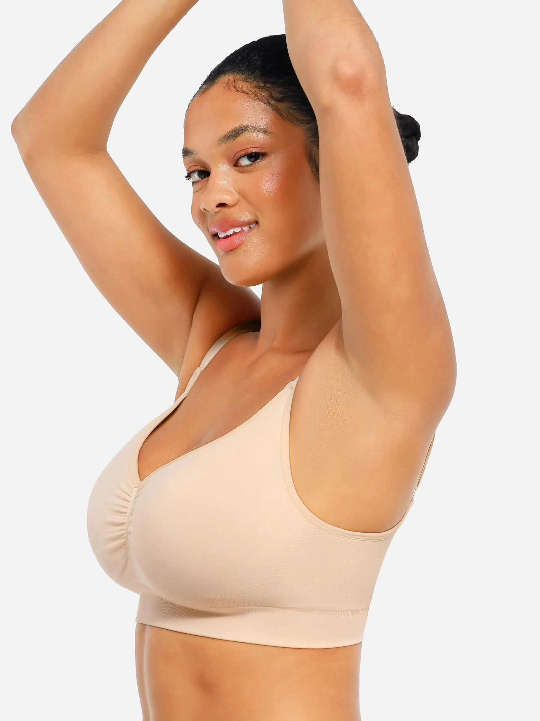 Feelingirl Seamless Everyday Bra with Built-In Soft Padding sold by FeelinGirl product image thumbnail 5