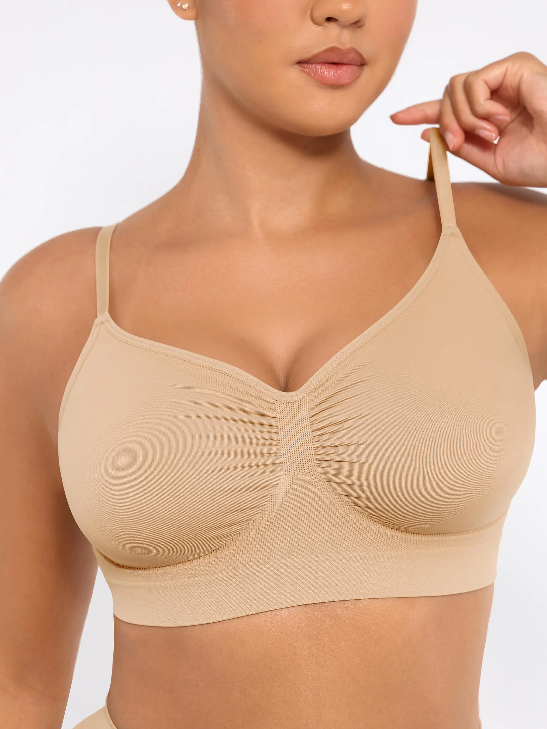 Feelingirl Wireless Bra & Seamless Tummy Control Brief Set sold by FeelinGirl product image thumbnail 2
