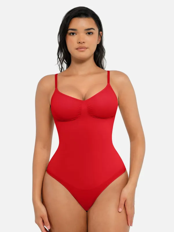 Feelingirl Tummy Control Seamless Bodysuit sold by FeelinGirl