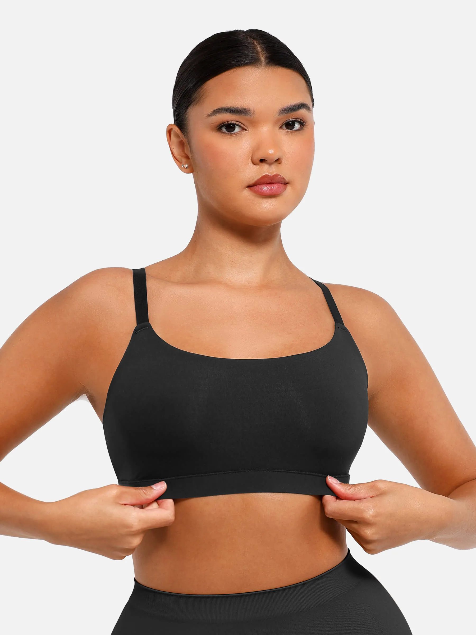 Feelingirl Everyday Wireless Invisible Square Neck Bra sold by FeelinGirl product image thumbnail 3
