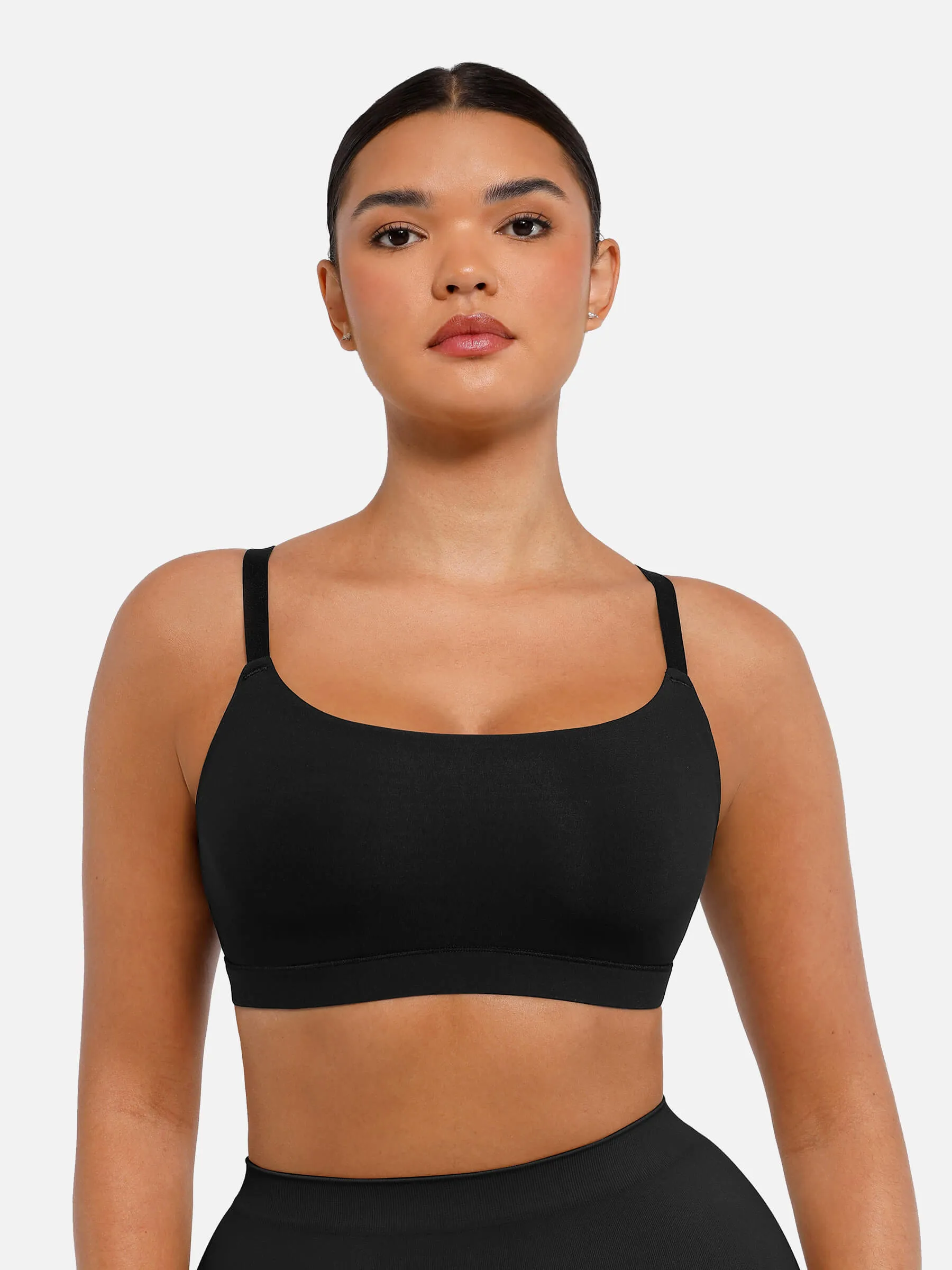 Feelingirl Everyday Wireless Invisible Square Neck Bra sold by FeelinGirl product image thumbnail 2