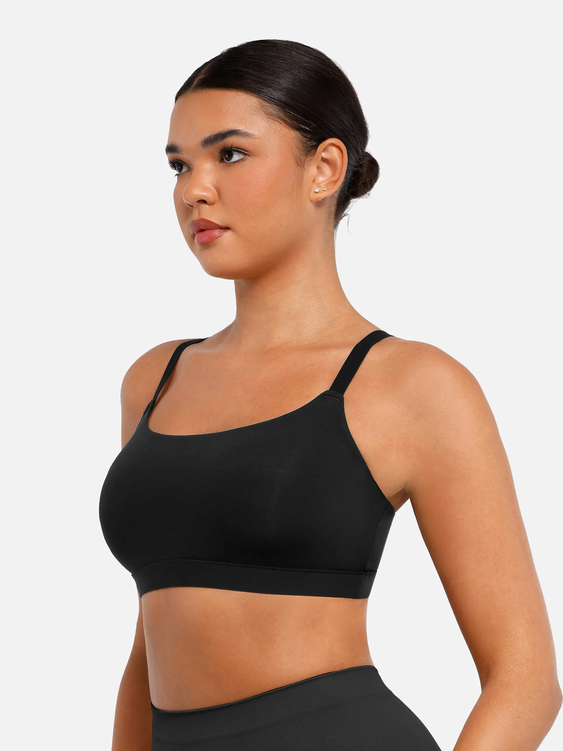 Feelingirl Everyday Wireless Invisible Square Neck Bra sold by FeelinGirl product image thumbnail 4