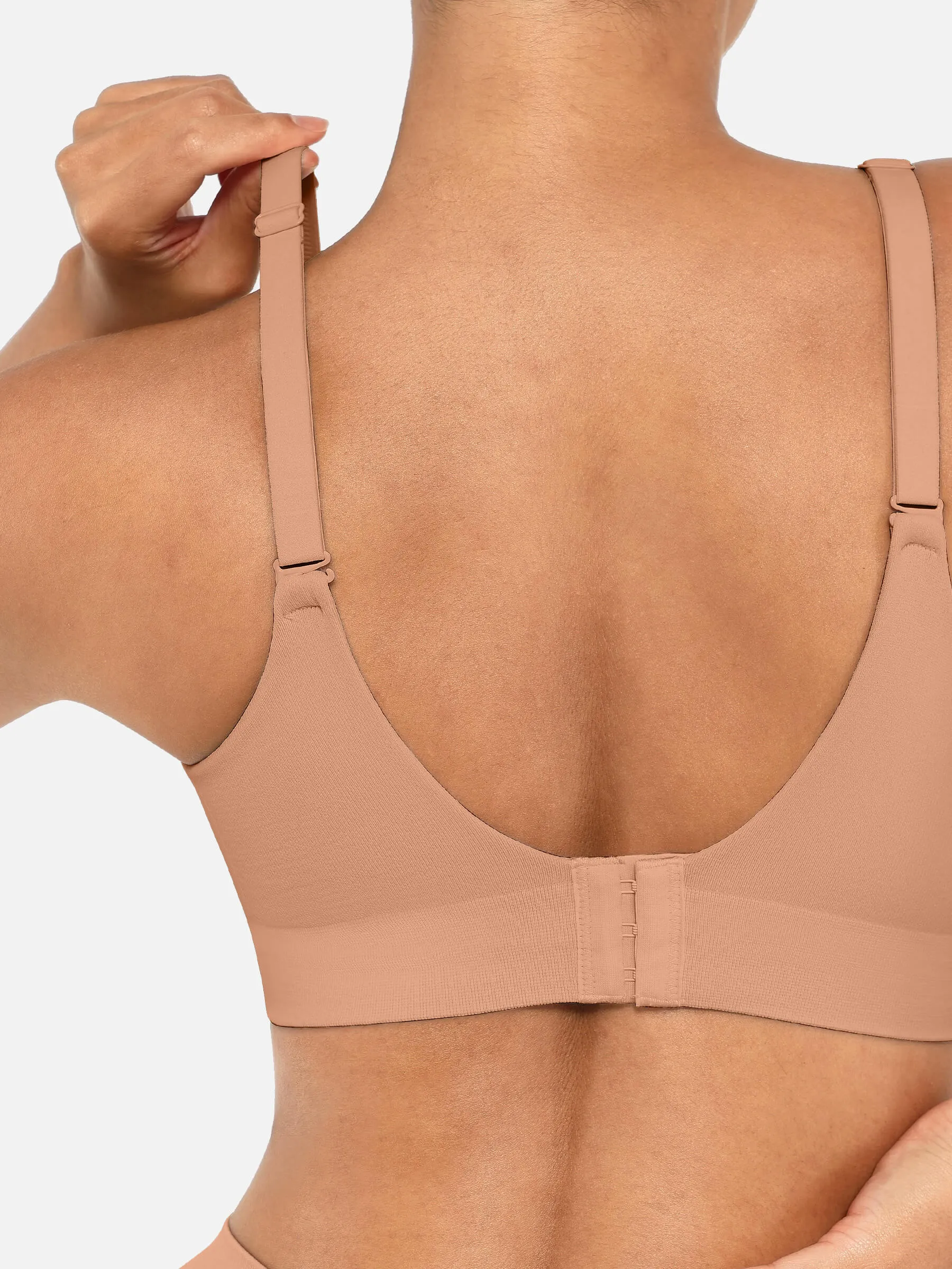 Feelingirl Wireless Push-Up Seamless Comfort Full Coverage Bra sold by FeelinGirl product image thumbnail 5