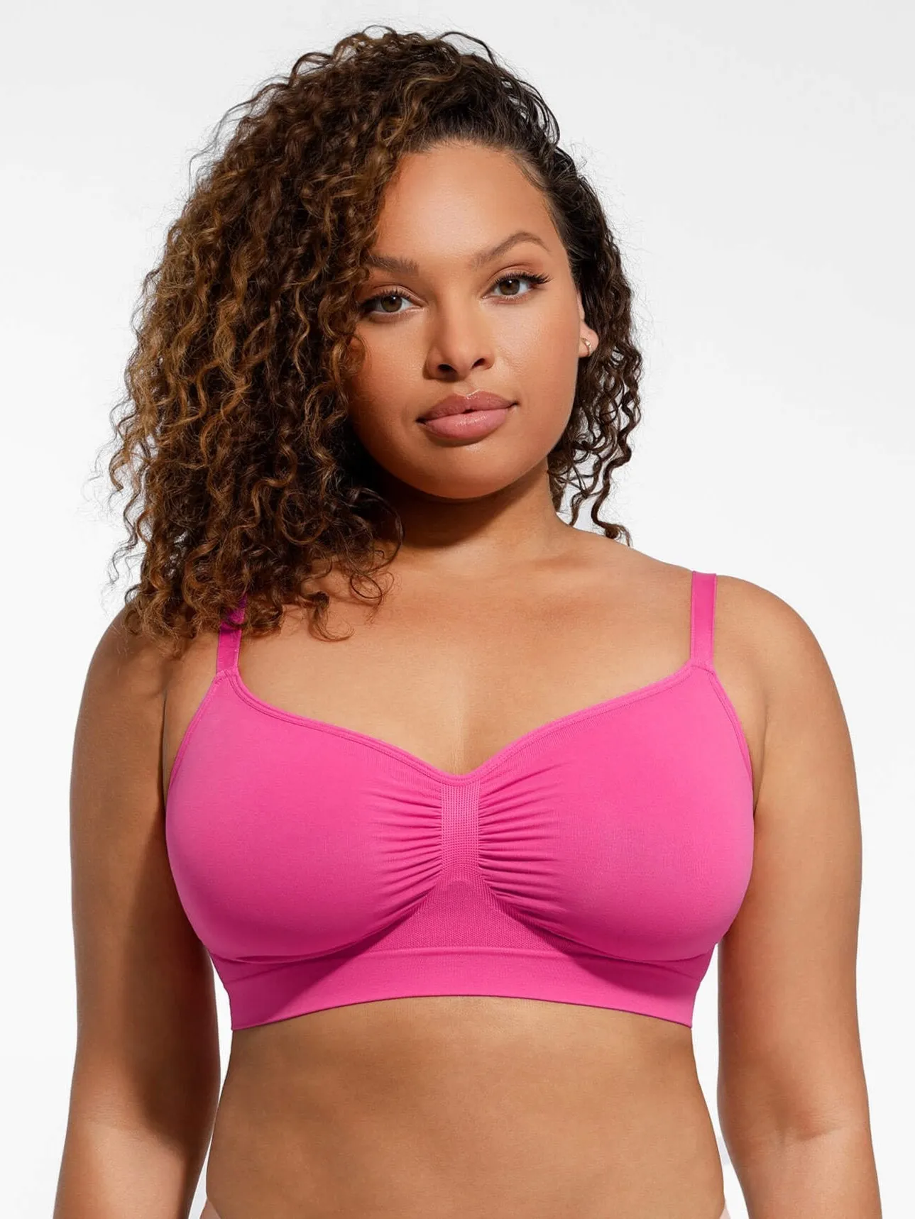 Feelingirl Everyday Wireless Bra Unlined Soft Bra sold by FeelinGirl