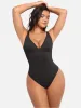 Feelingirl V Neck Tummy Control Bodysuit sold by FeelinGirl
