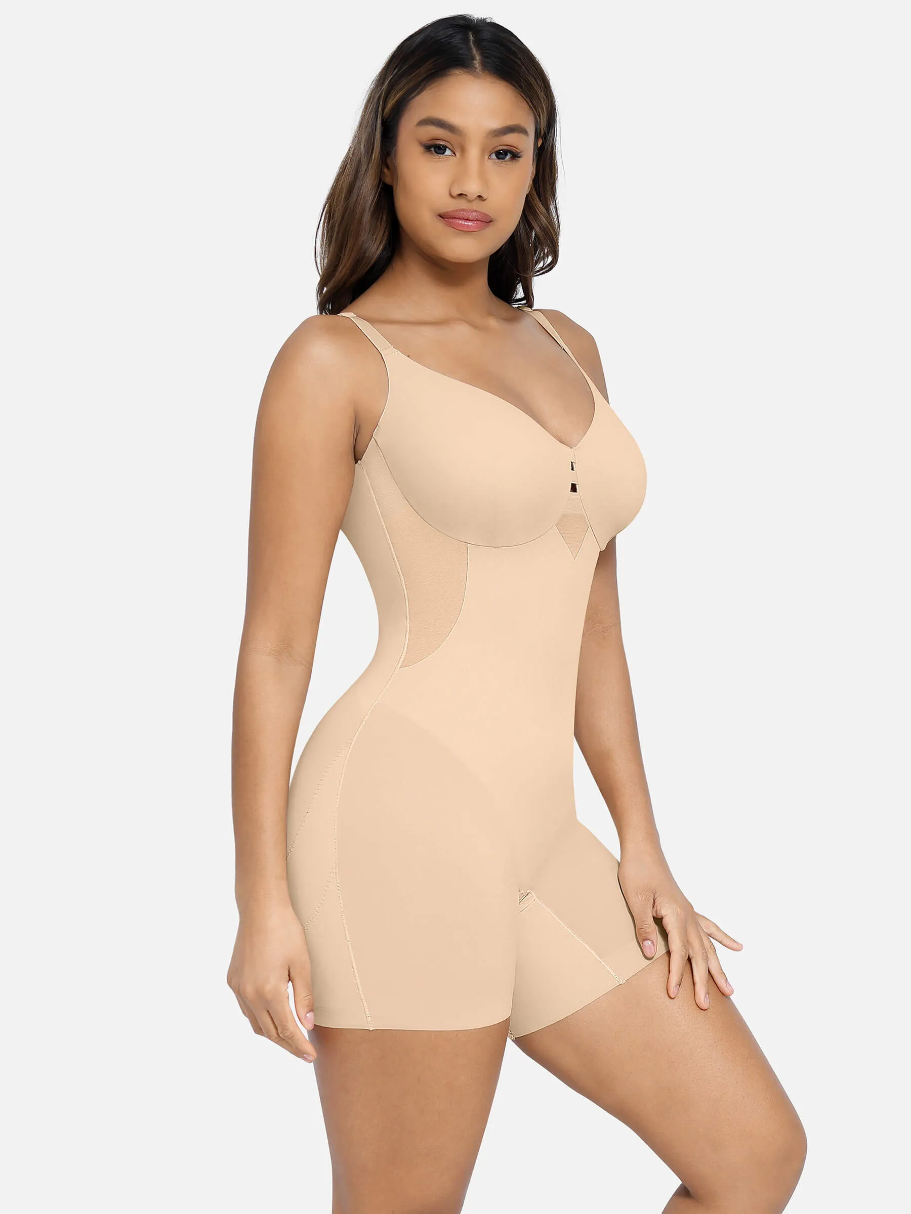 Feelingirl Seamless Thigh Control Breast Lift Shapewear sold by FeelinGirl product image thumbnail 3