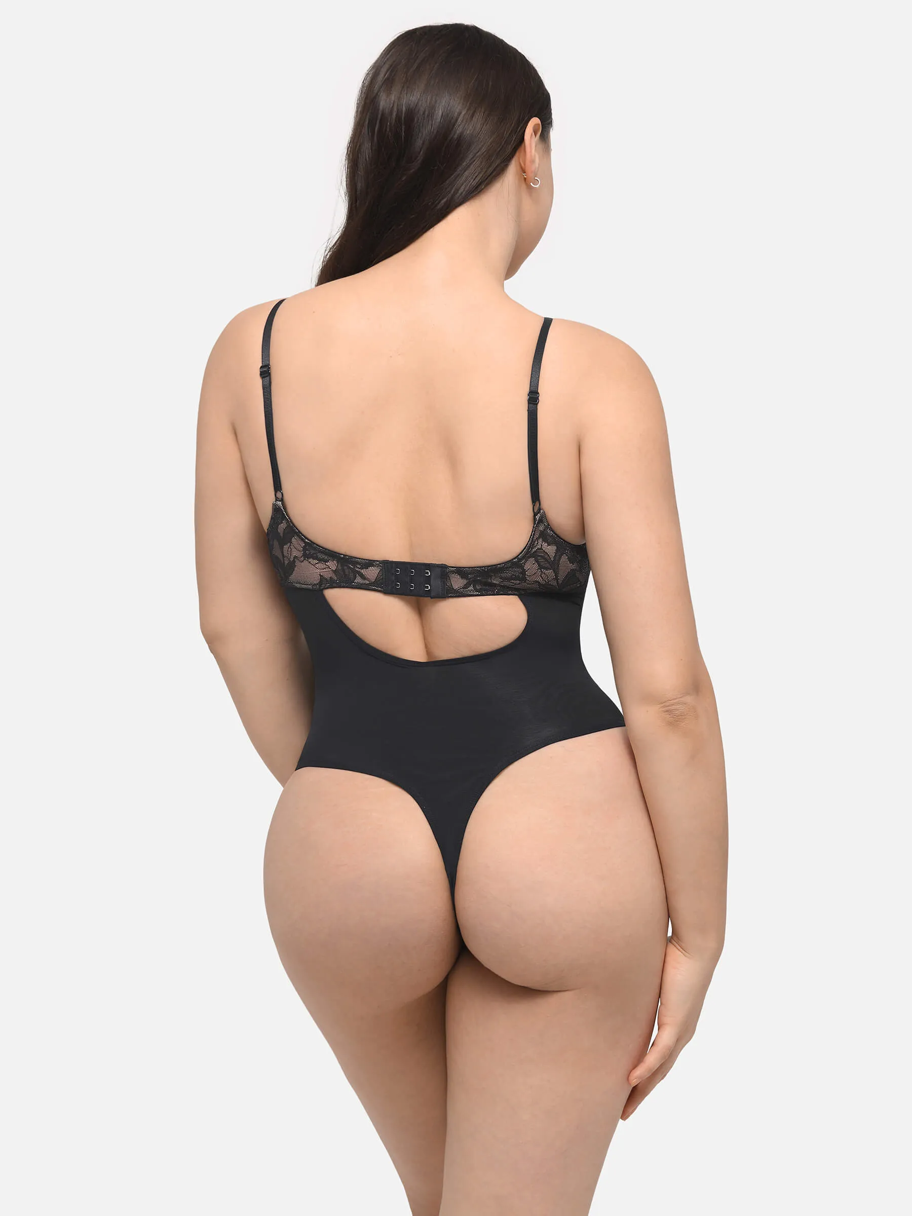 Feelingirl Lace Thong Shapewear Bodysuit sold by FeelinGirl product image thumbnail 5