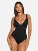 Feelingirl V Neck Tummy Control Shaping Bodysuit sold by FeelinGirl