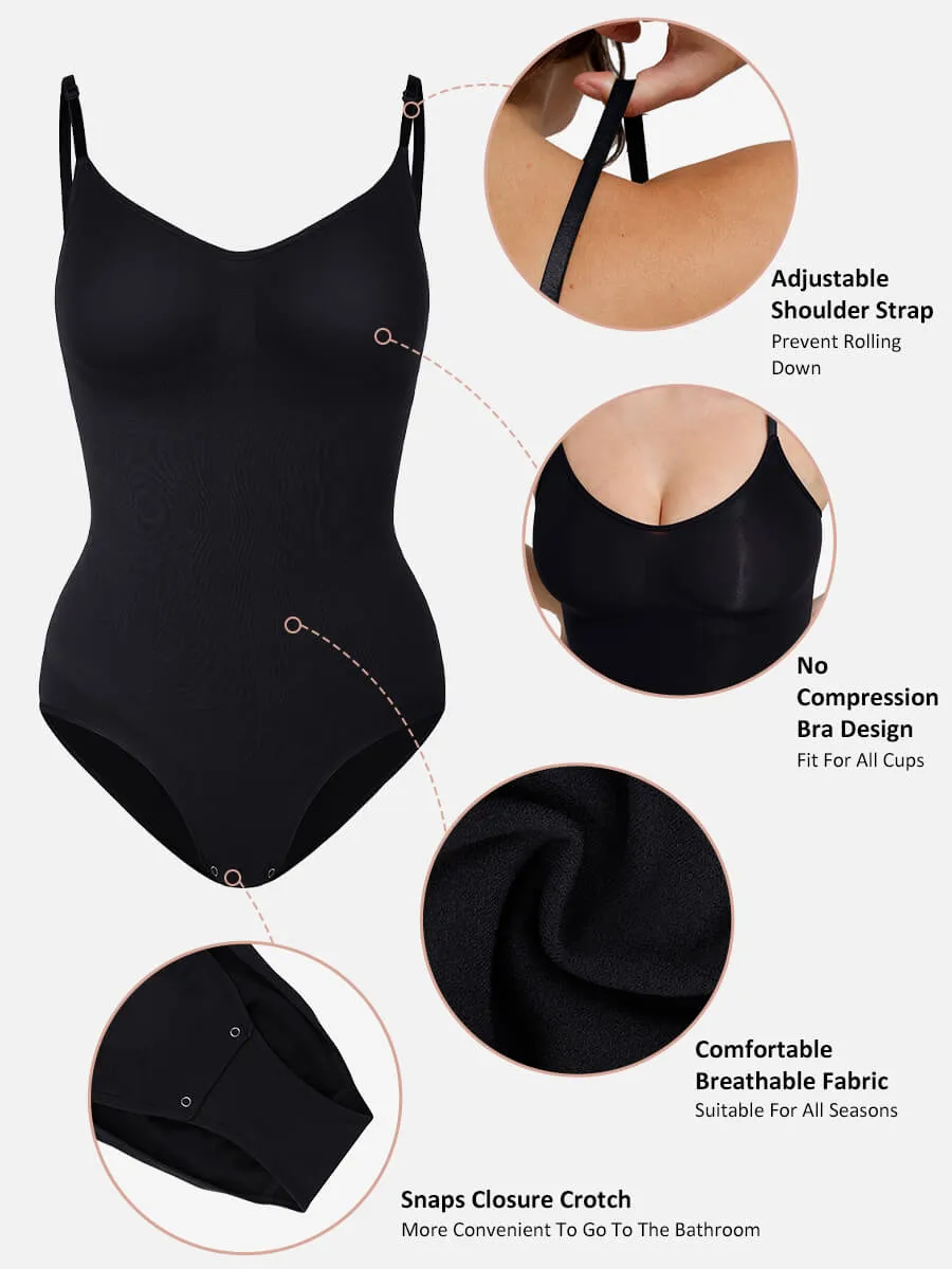 Feelingirl Everyday Wear Seamless Bodysuit sold by FeelinGirl product image thumbnail 3
