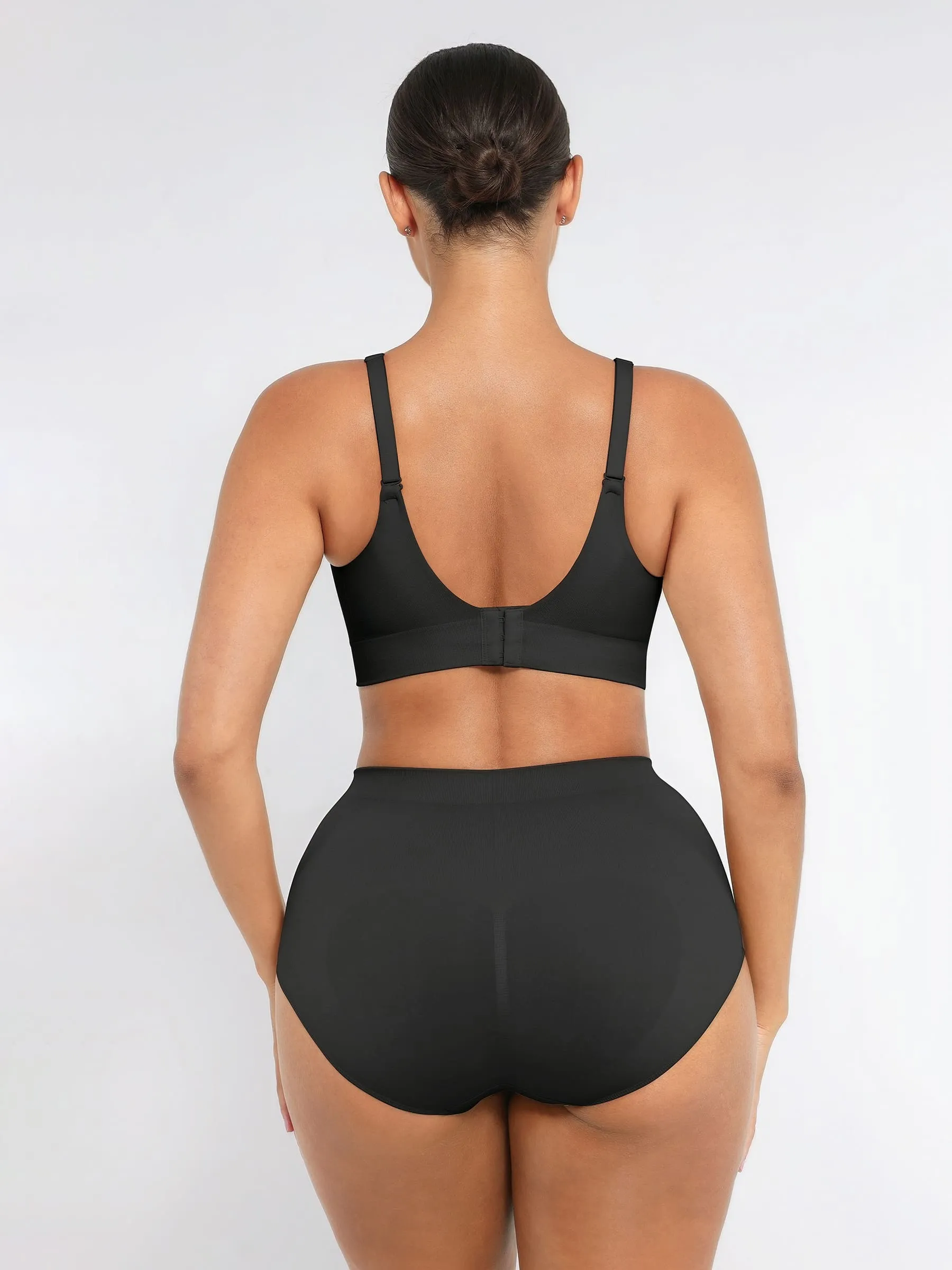 Feelingirl Wireless Push-Up Bra & Seamless Tummy Control Brief Set sold by FeelinGirl product image thumbnail 4