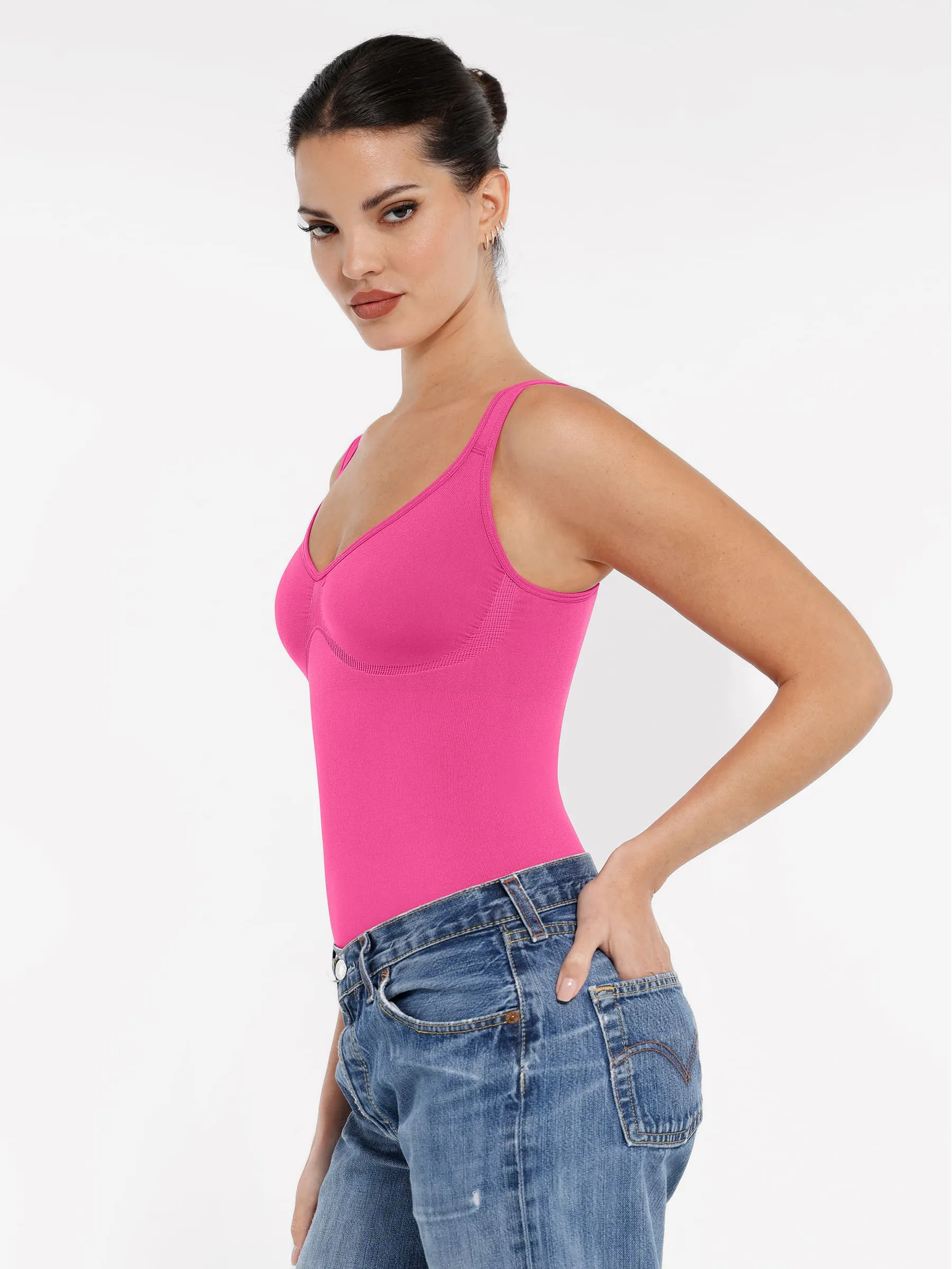 Feelingirl Soft-Touch Bodysuit Top sold by FeelinGirl product image thumbnail 5
