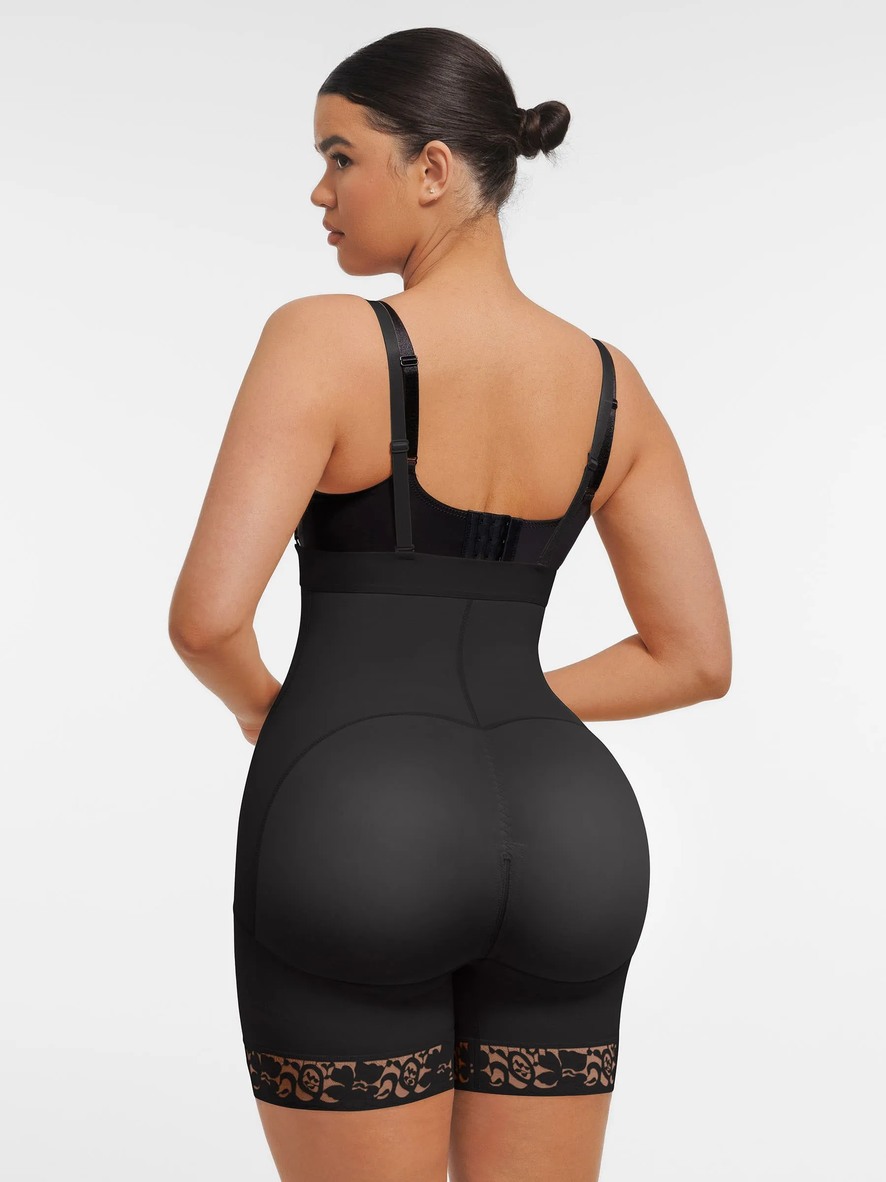 Feelingirl Butt Lifting Body Shaper with Zip Crotch Smooth Tummy Control sold by FeelinGirl product image thumbnail 5