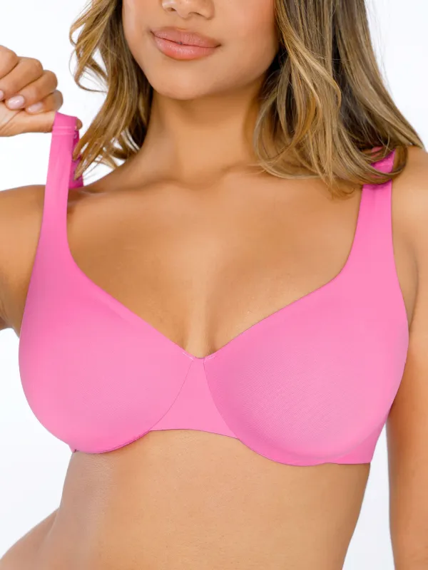 Feelingirl Underwire Adjustable Deep V-neck Bra sold by FeelinGirl
