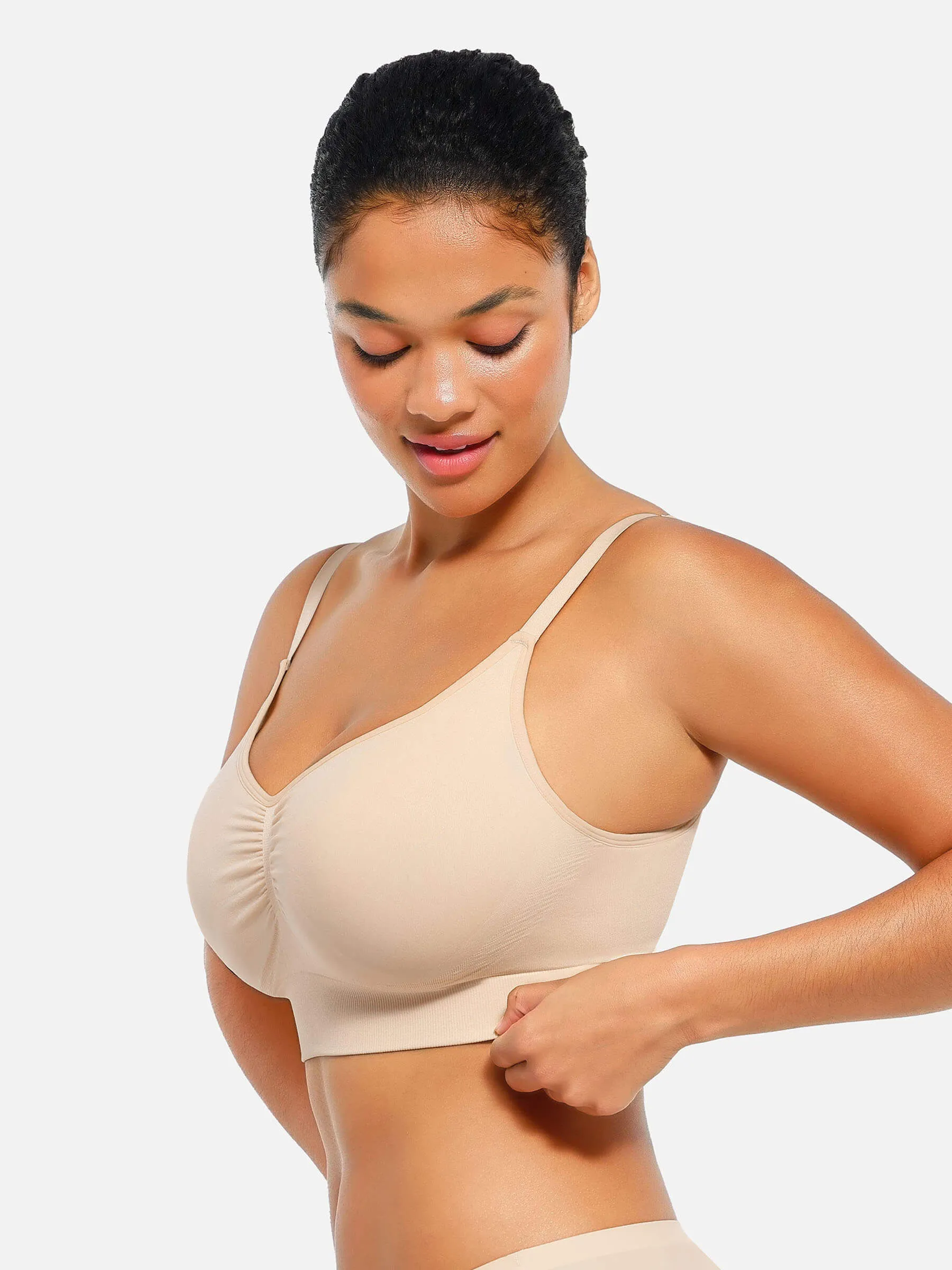 Feelingirl Seamless Everyday Bra with Built-In Soft Padding sold by FeelinGirl product image thumbnail 5