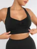 Feelingirl Seamless Racerback Sports Bra with Removable Pads and Support Fit sold by FeelinGirl