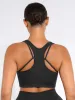 Feelingirl Seamless Racerback Sports Bra with Removable Pads and Support Fit sold by FeelinGirl