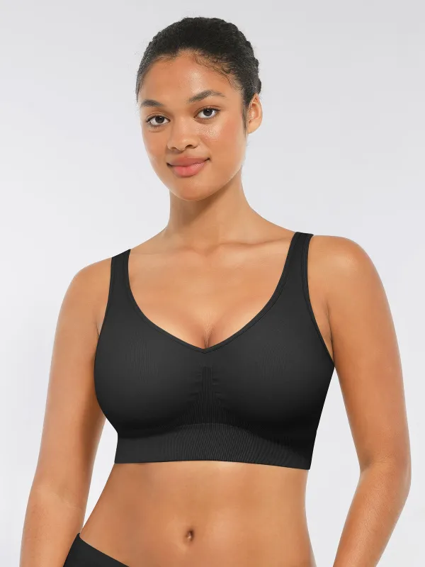 Feelingirl Seamless Bra with Smoothing Support and Adjustable Straps sold by FeelinGirl