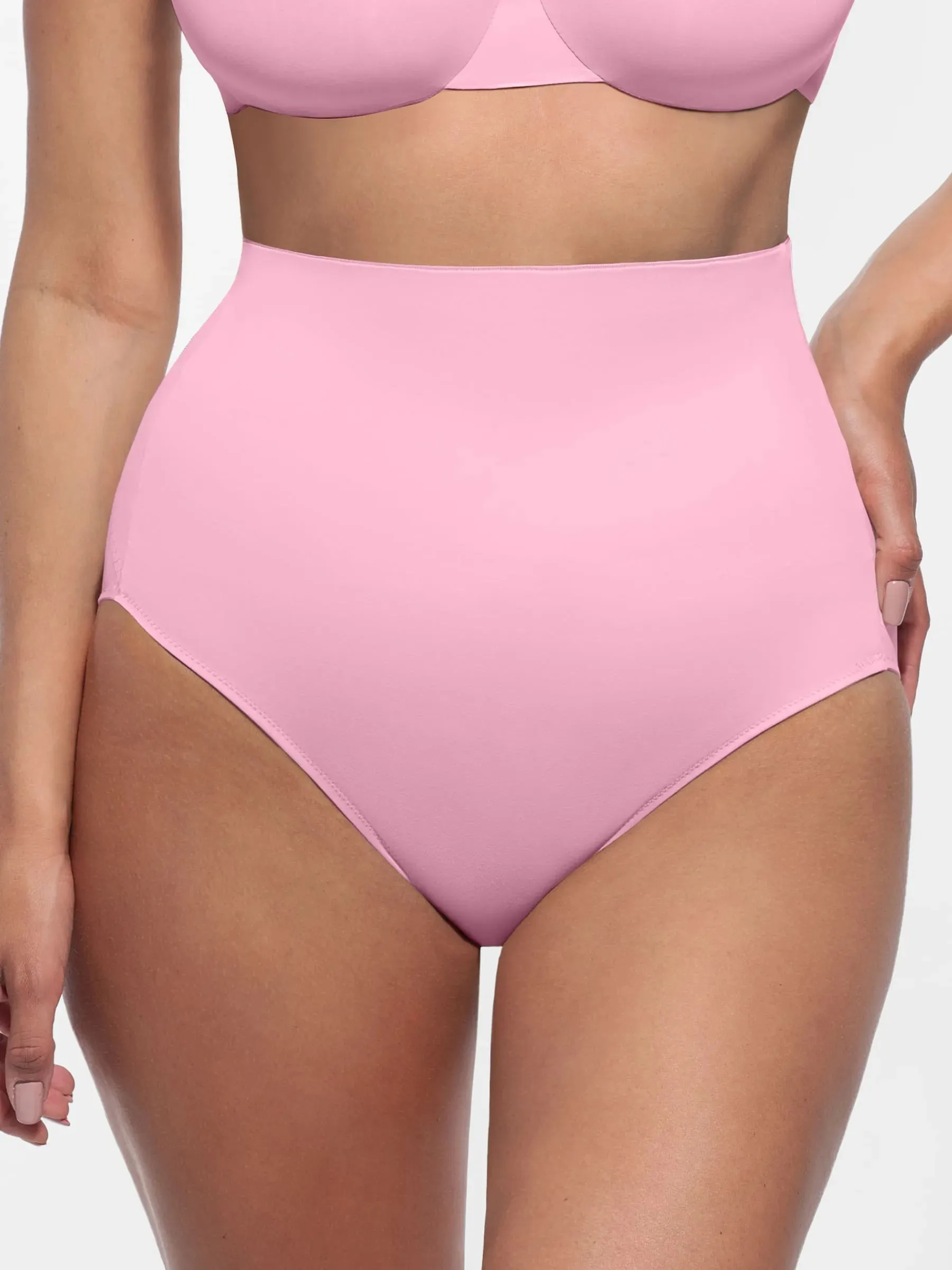 Feelingirl Built-in Elastic Mid-Waist Shaping Panties sold by FeelinGirl