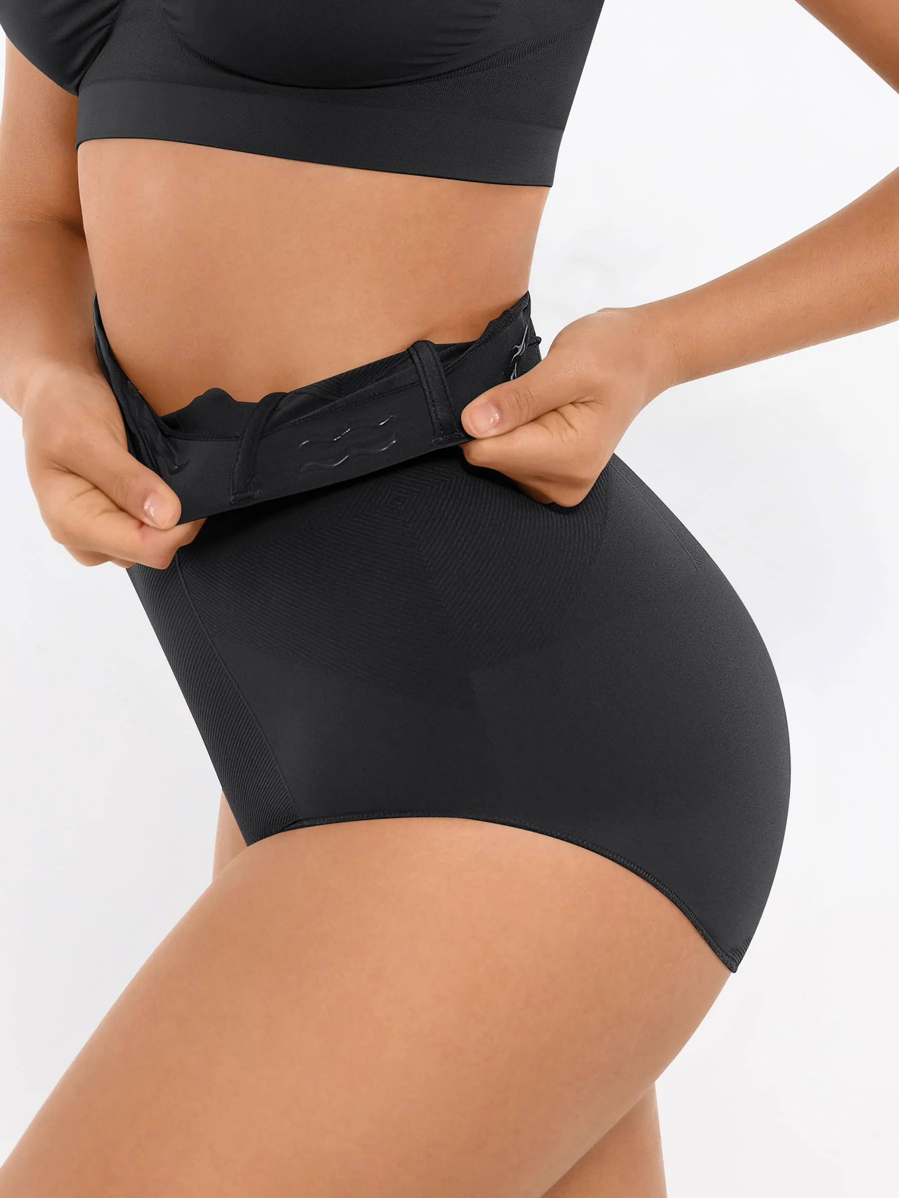 Feelingirl High-Waisted Tummy Control Seamless Shapewear Briefs sold by FeelinGirl product image thumbnail 4