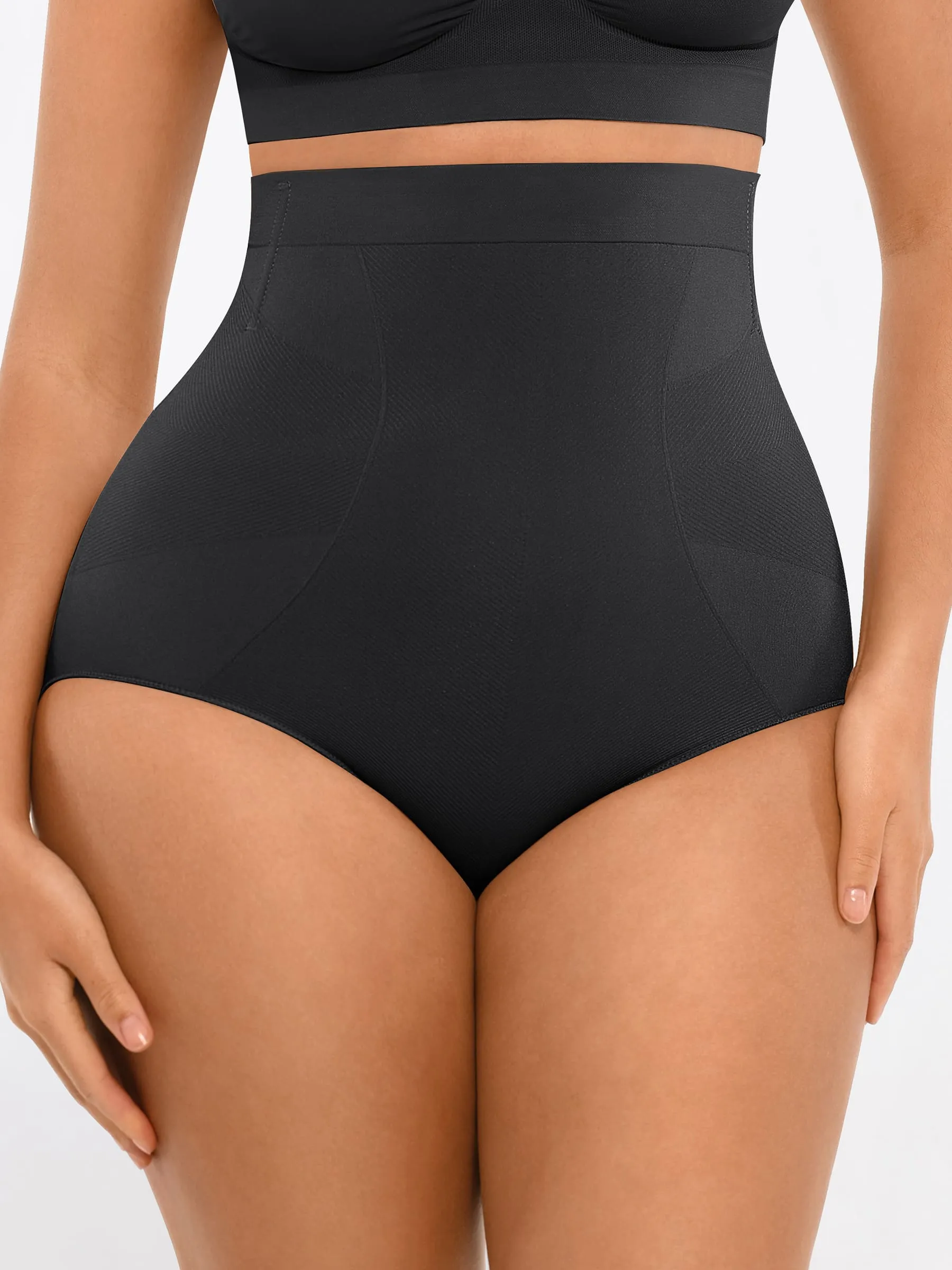 Feelingirl High-Waisted Tummy Control Seamless Shapewear Briefs sold by FeelinGirl