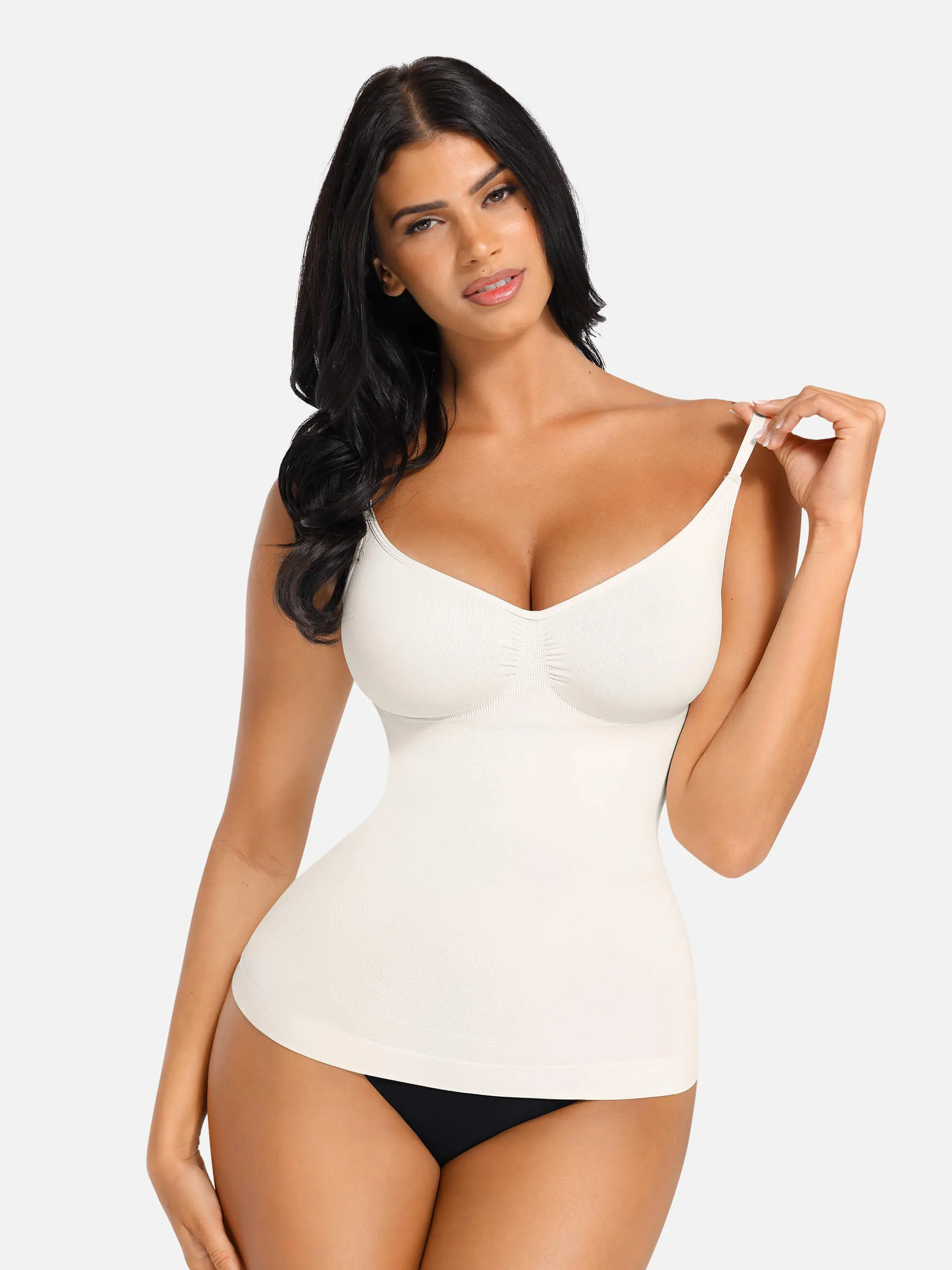 Feelingirl Second Skin Bust Support Tummy Control Shaping Tank Top sold by FeelinGirl product image thumbnail 4