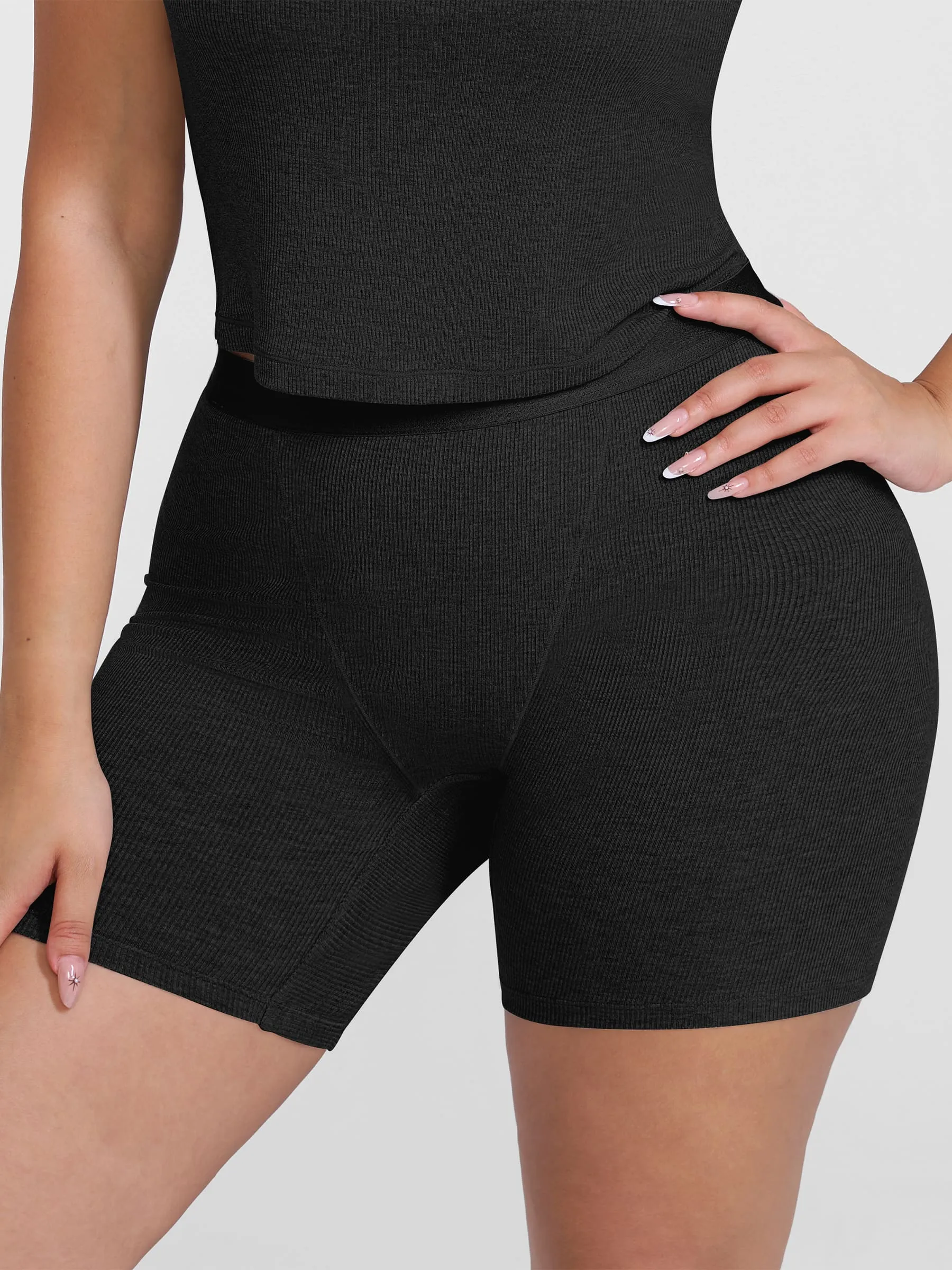 Feelingirl Comfortable Stretchy Mid-Waist Boxer Shorts sold by FeelinGirl product image thumbnail 2