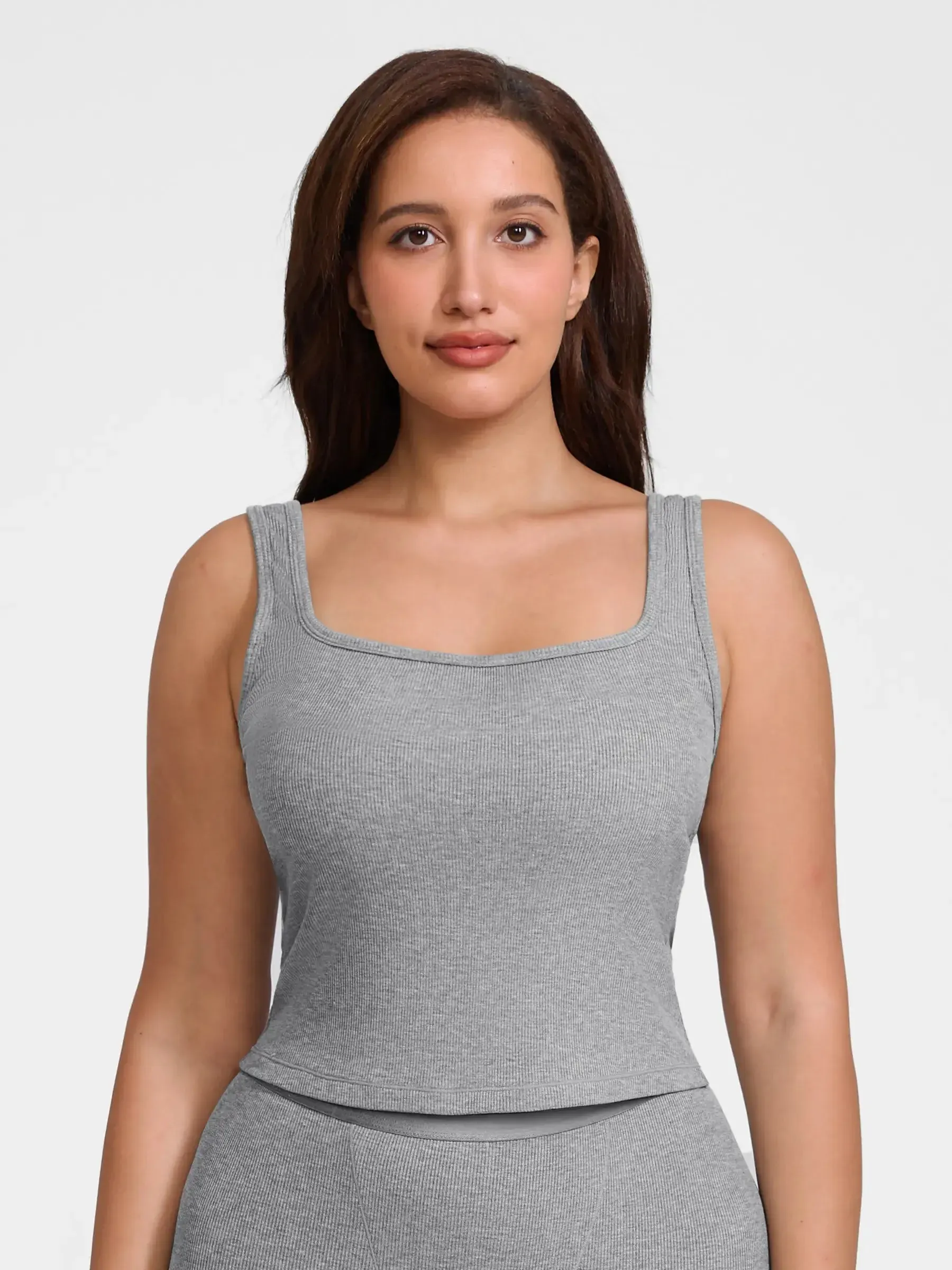 Feelingirl Breathable Ribbed Sleeveless Tank Top sold by FeelinGirl