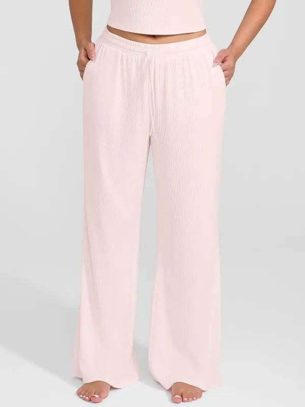 Feelingirl Breathable Ribbed Lounge Pants sold by FeelinGirl