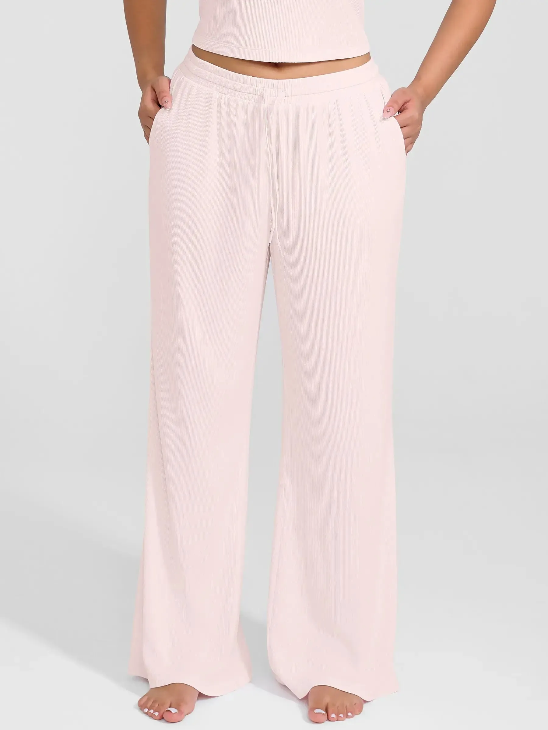 Feelingirl Breathable Ribbed Loungewear Pants sold by FeelinGirl