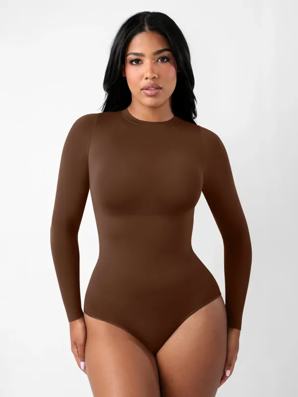 Feelingirl Seamless Ultra-Soft Long-Sleeve Bodysuit [BOGO] sold by FeelinGirl