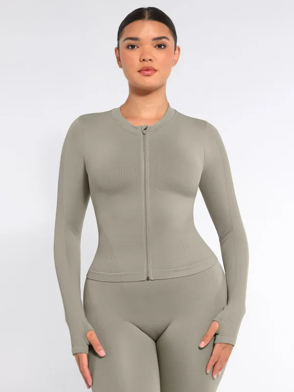 Feelingirl Seamless Athletic Long-Sleeve Top [BOGO] sold by FeelinGirl