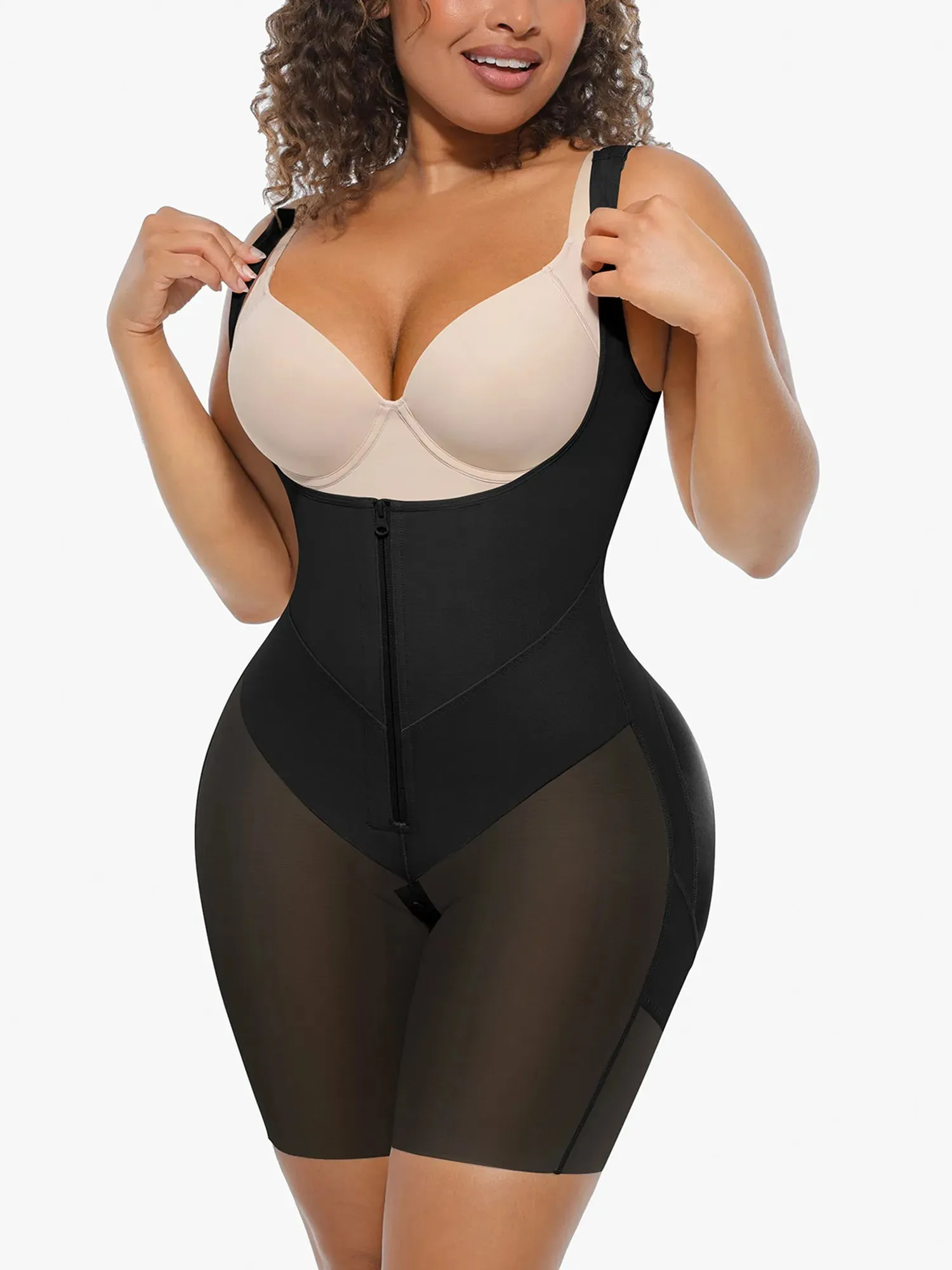 Feelingirl U-Shaped Shaping Lift Bodysuit & Unlined Soft Bra Bundle sold by FeelinGirl product image thumbnail 2