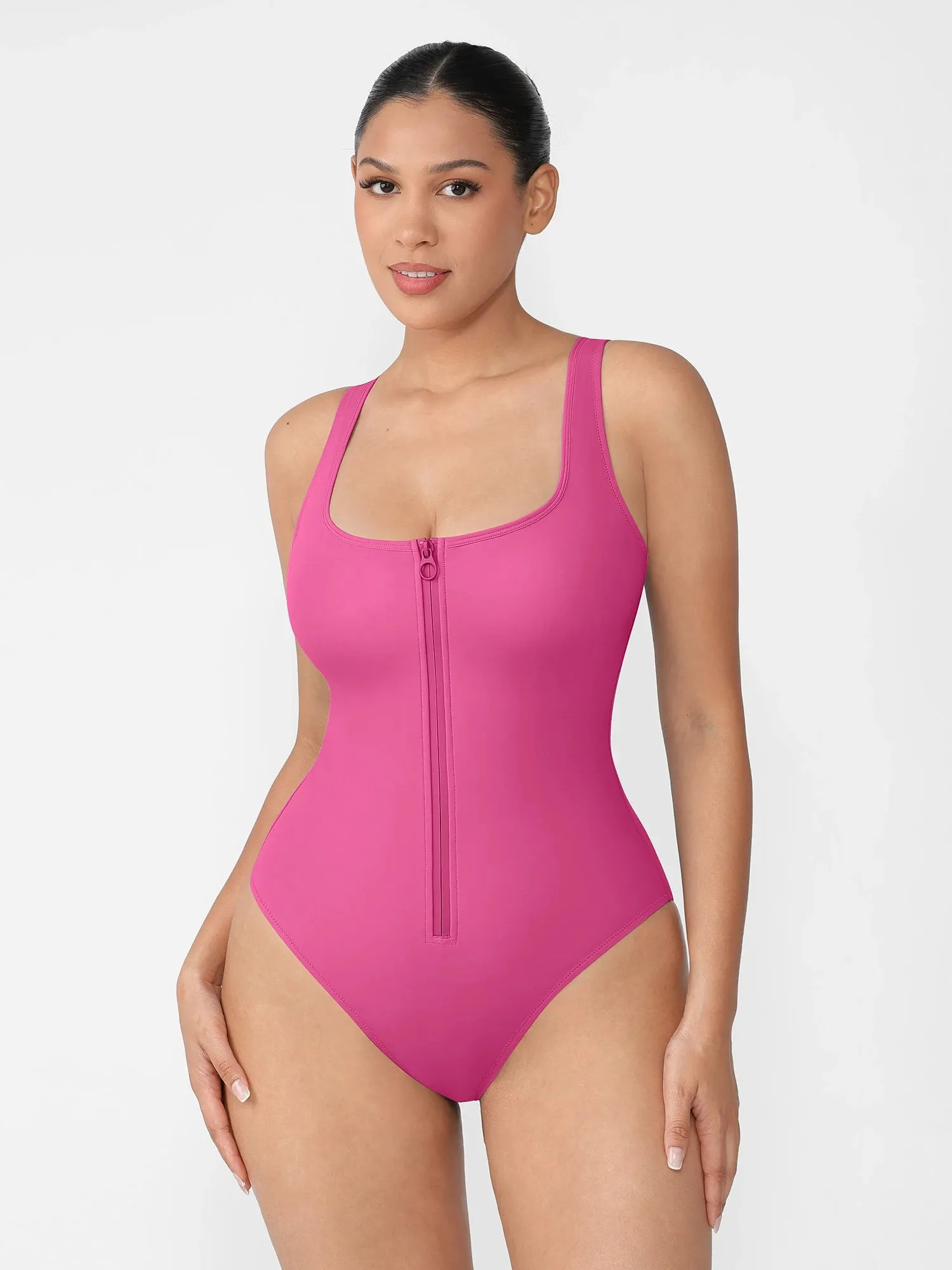 Feelingirl Waist Tummy Control One Piece Swimsuit sold by FeelinGirl