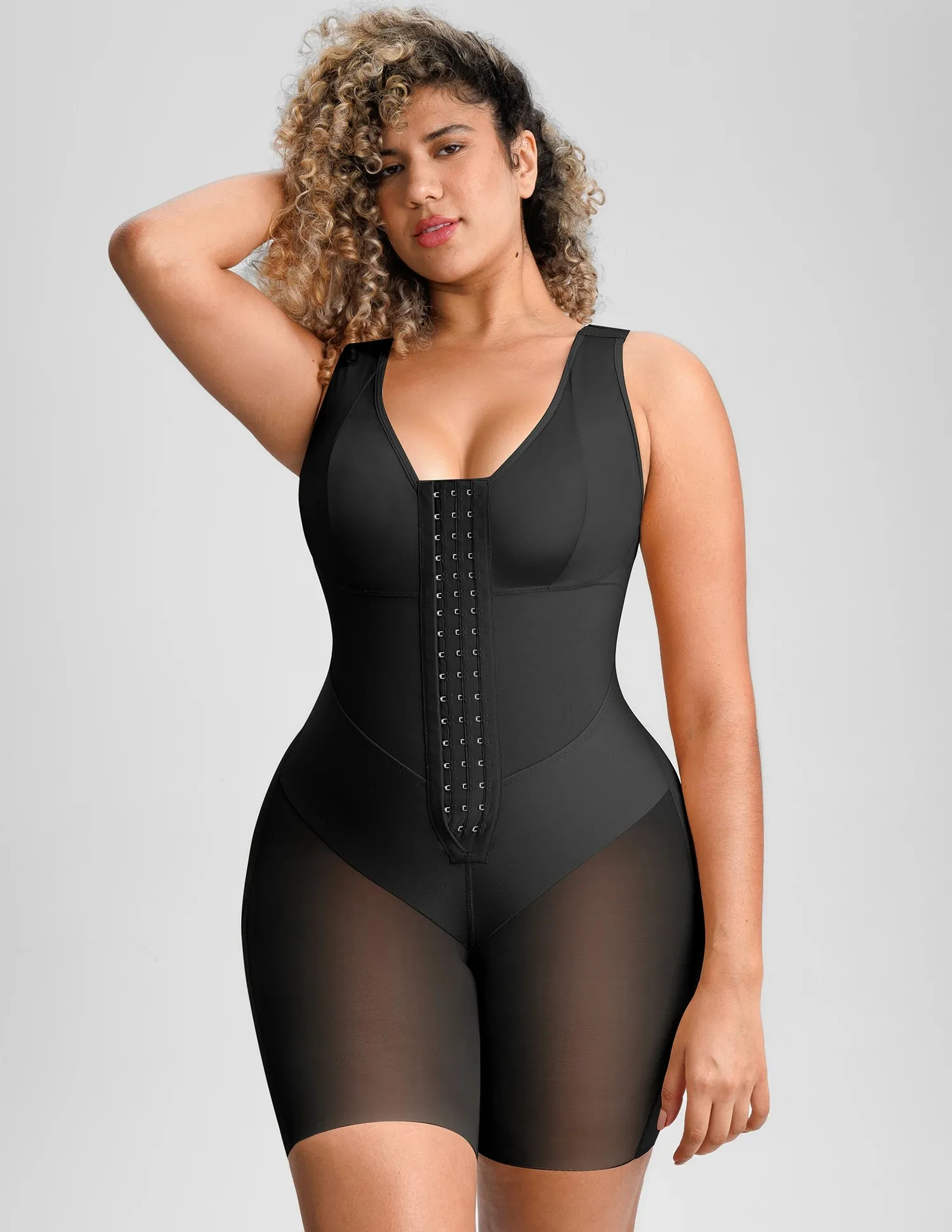 Feelingirl FeelVibe™ V-Band Waist Snatching Contour Bodysuit sold by FeelinGirl