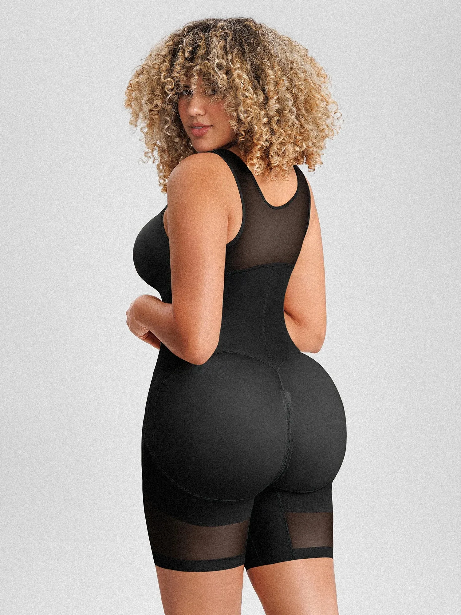 Feelingirl FeelVibe™ V-Band Waist Snatching Contour Bodysuit sold by FeelinGirl product image thumbnail 5