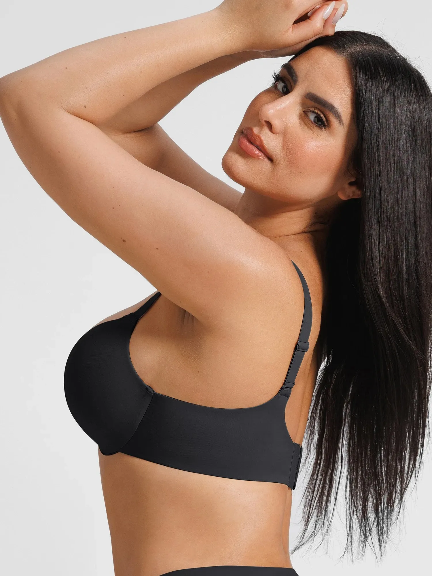 Push Up Lightly Lined Demi Bra sold by FeelinGirl product image thumbnail 2