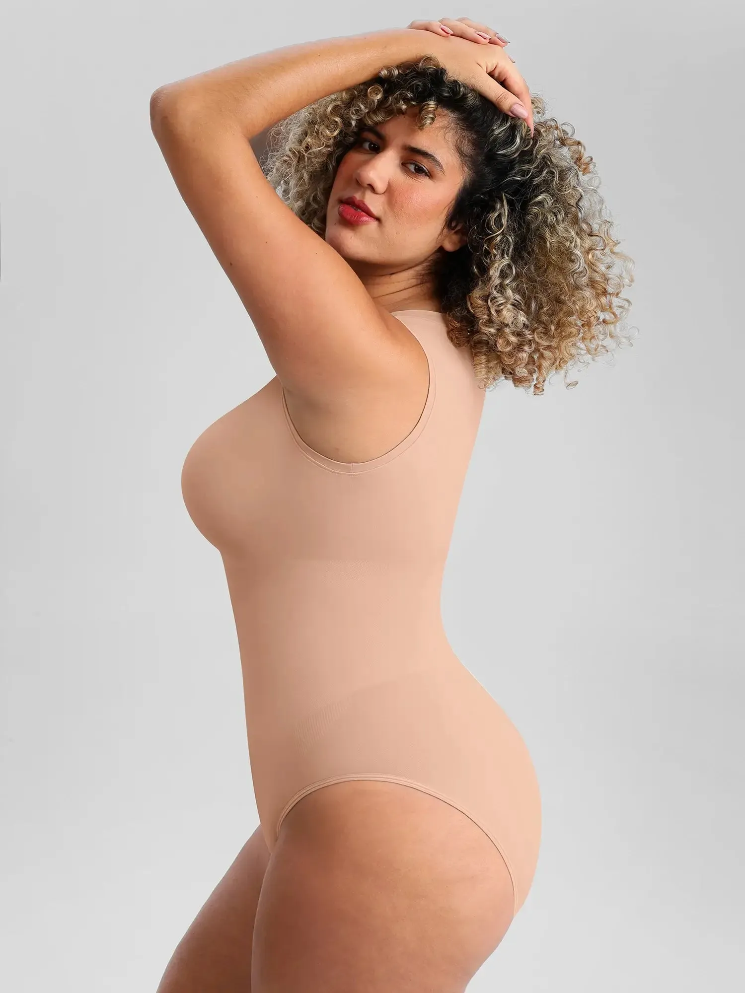 Scoop Neck Buttery Seamless Everyday Bodysuit sold by FeelinGirl product image thumbnail 2