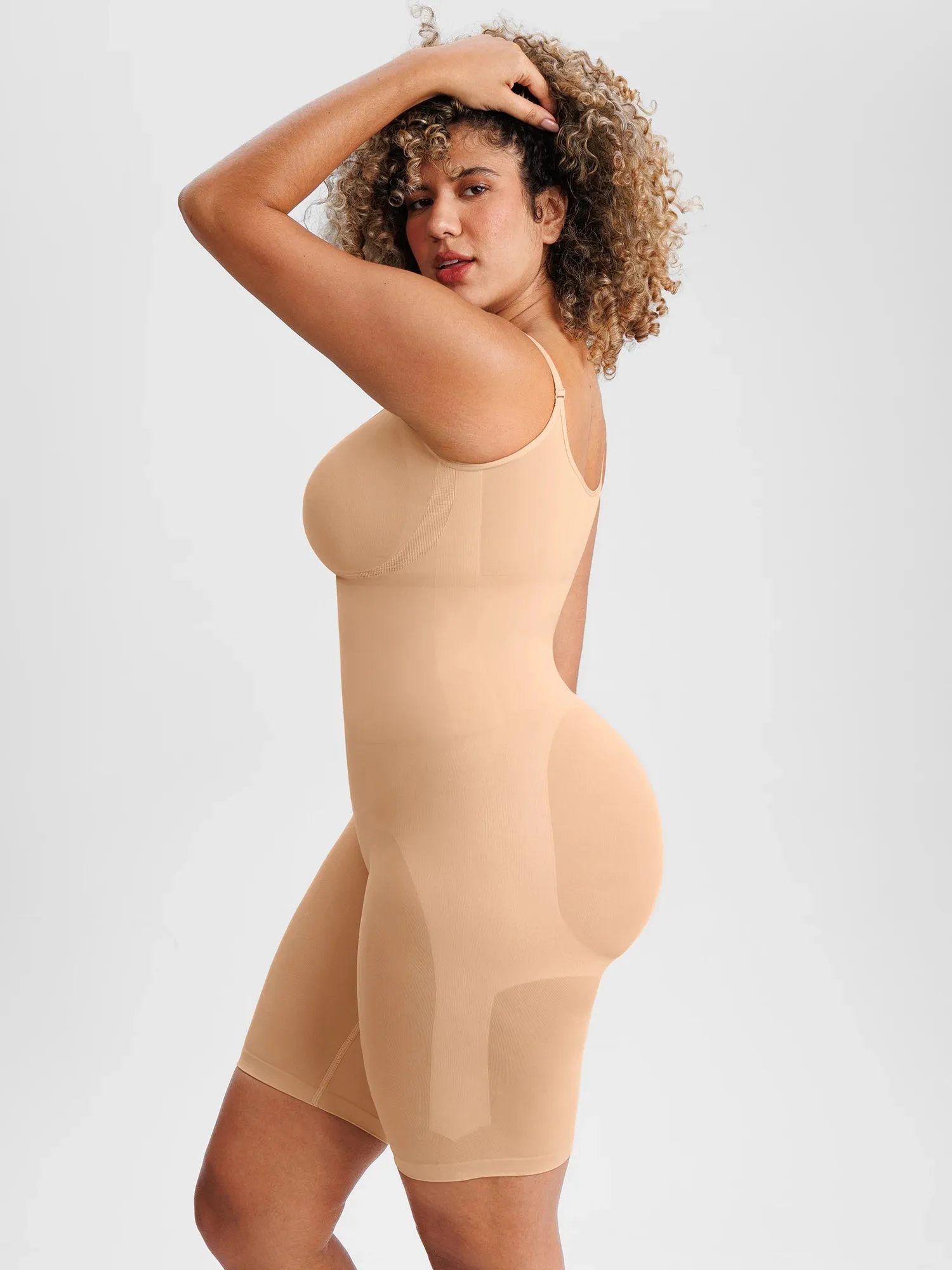 Tummy Control Seamless Stretch Bodysuit sold by FeelinGirl product image thumbnail 2