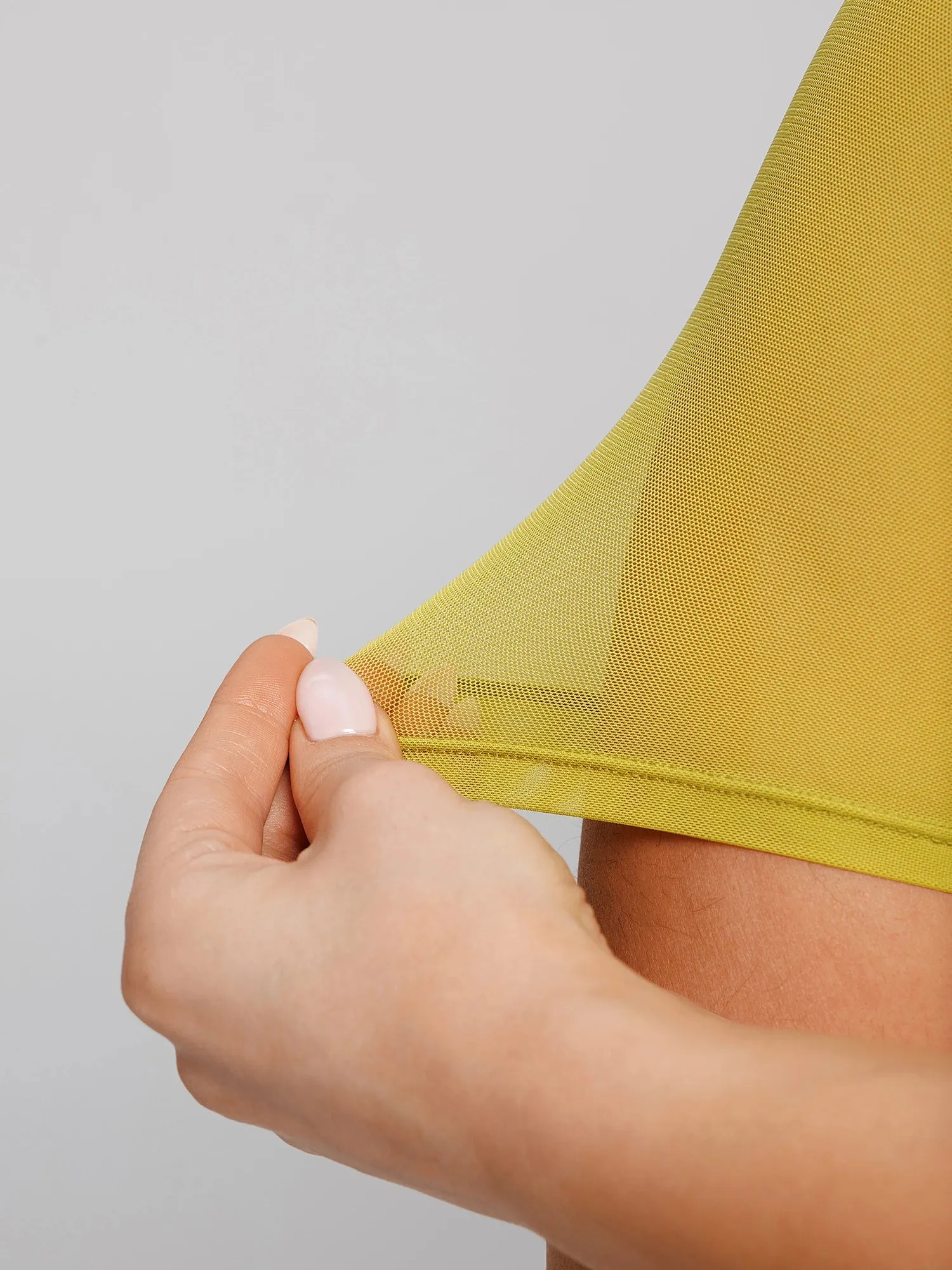 Ultra-Fine Mesh Classic Thong Bodysuit sold by FeelinGirl product image thumbnail 5