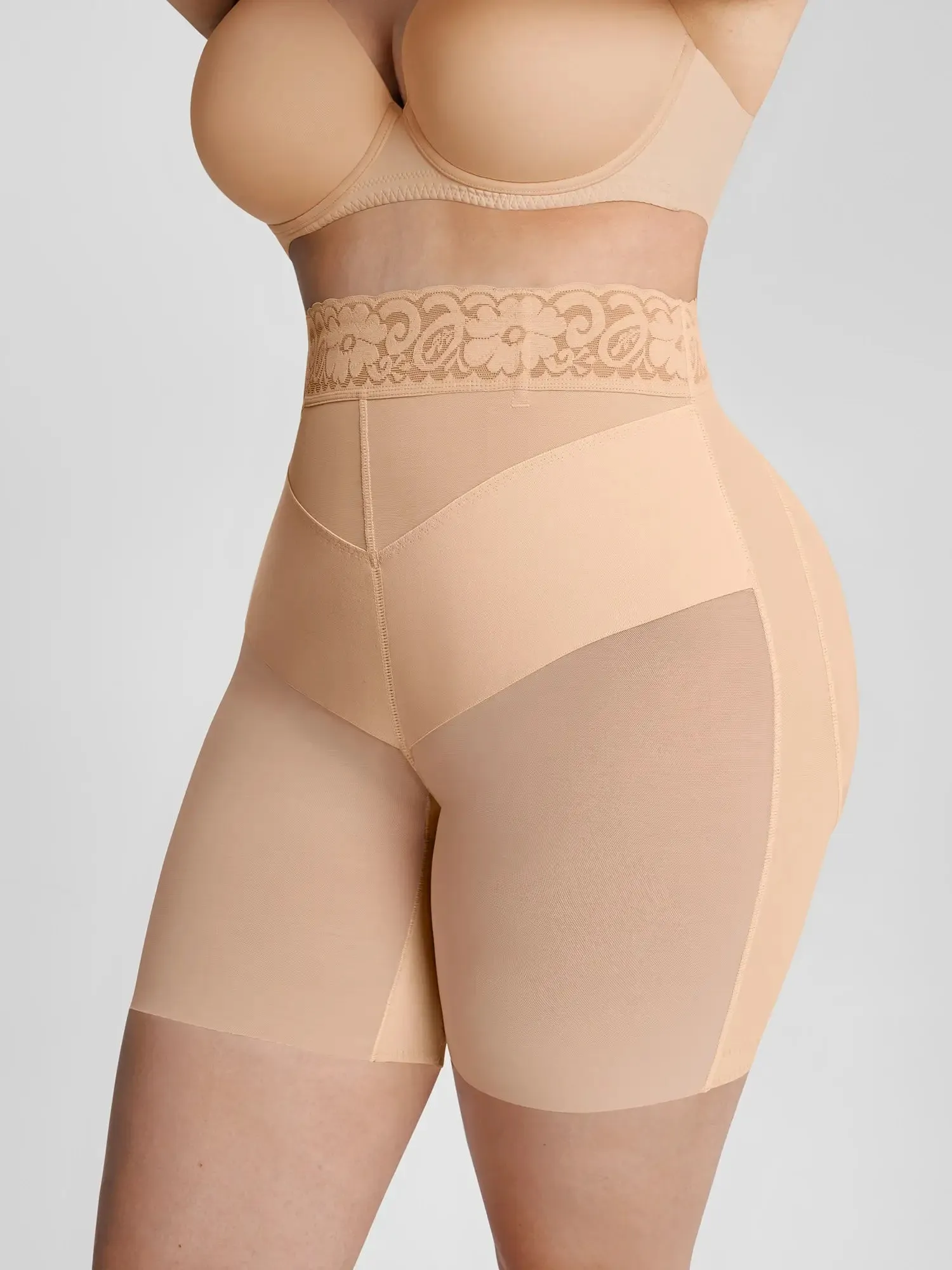 Butt Lift Ultra-Stretch V-Band Shaper Short sold by FeelinGirl product image thumbnail 4