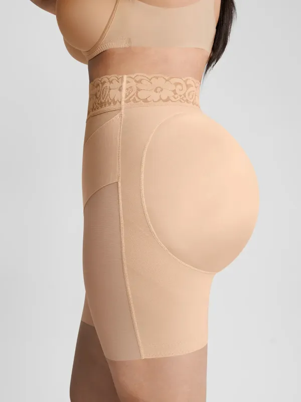 Butt Lift Ultra-Stretch V-Band Shaper Short made by FeelinGirl