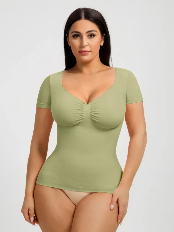Seamless Tummy Control Everyday Stretch Top made by FeelinGirl