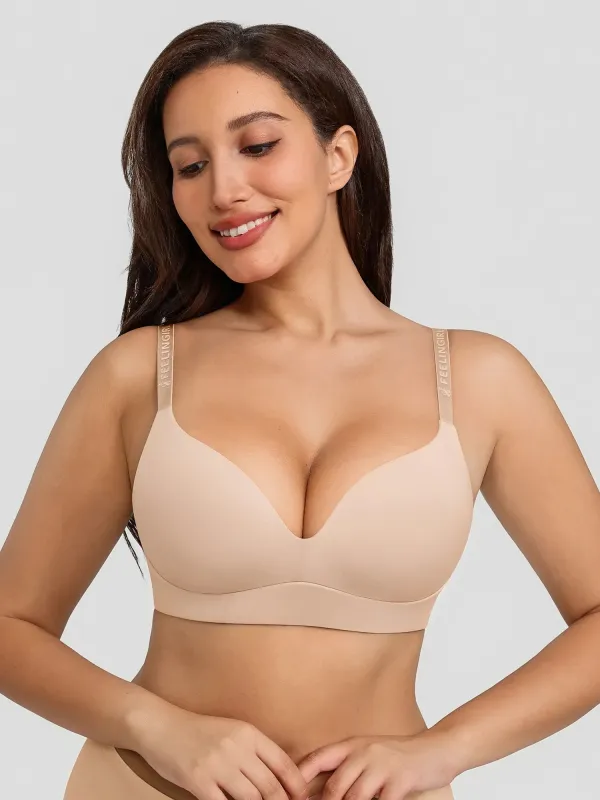 Push Up Soft Wireless Bra made by FeelinGirl