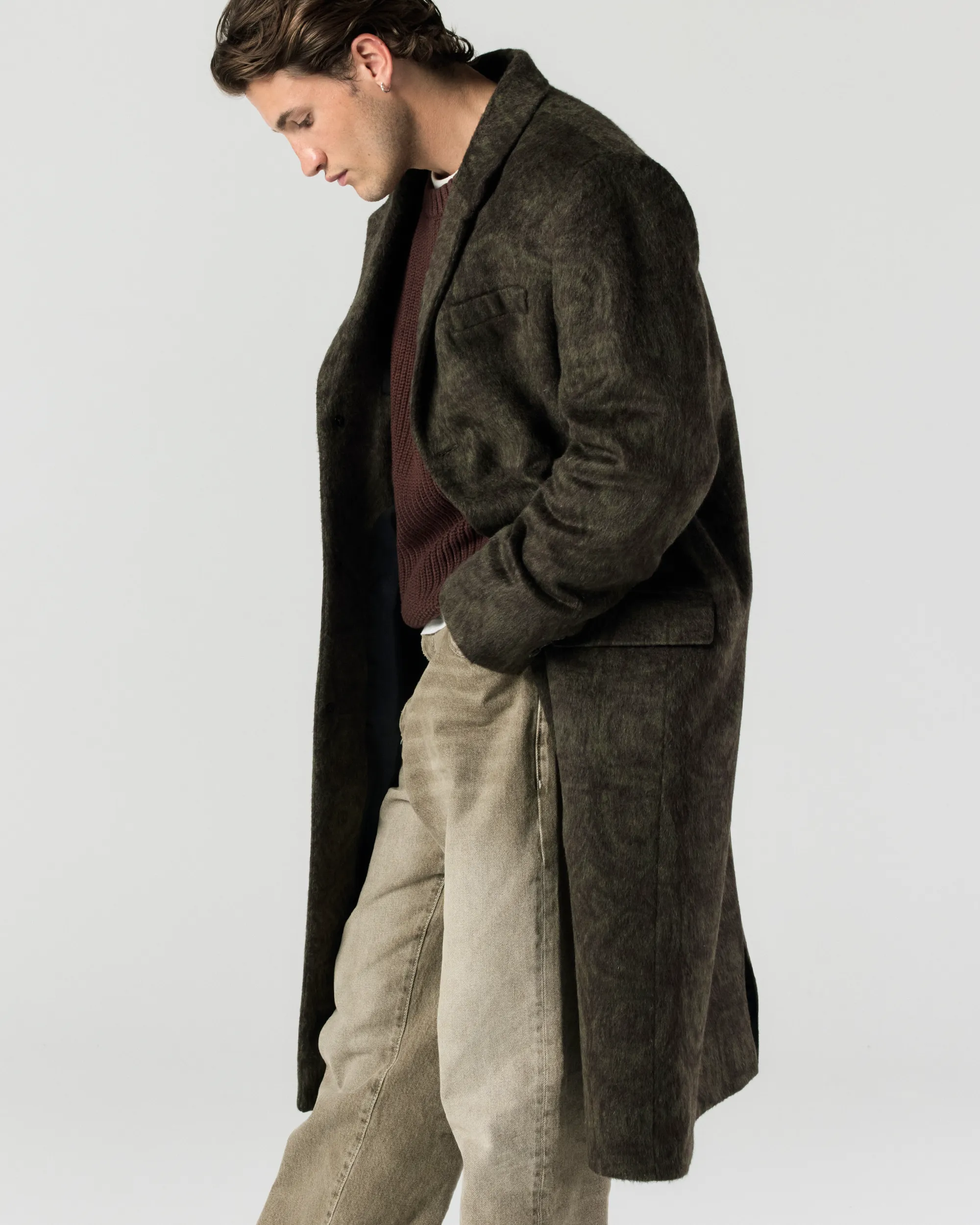 Wool Overcoat - Tortoise sold by Ronning product image thumbnail 2