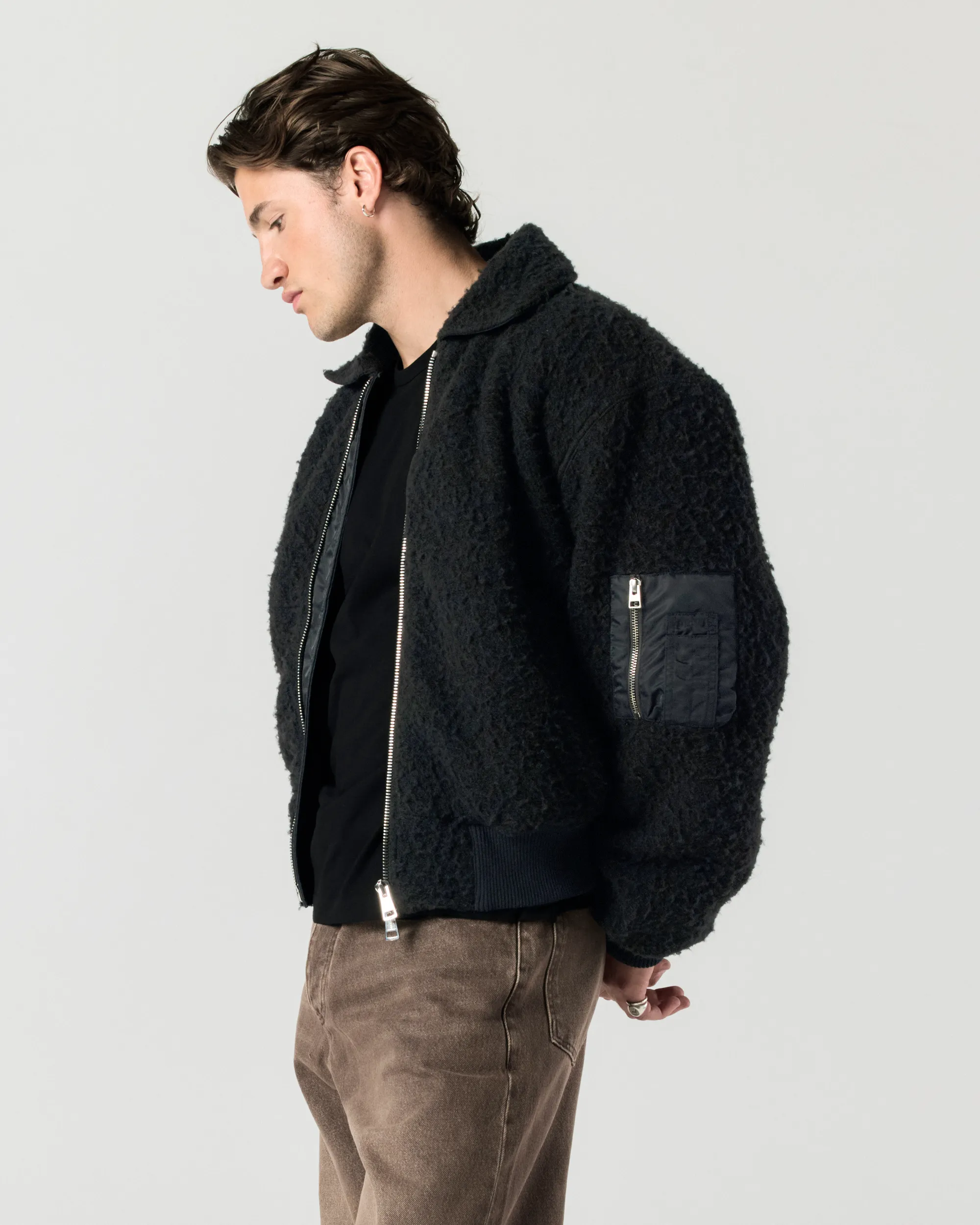 Casentino Bomber Jacket - Black sold by Ronning product image thumbnail 5