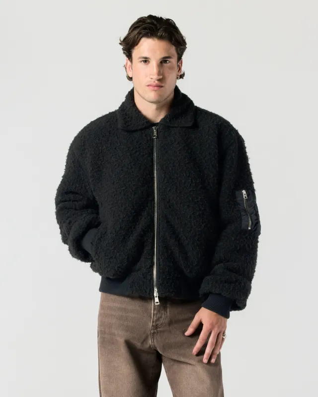 Casentino Bomber Jacket - Black made by Ronning