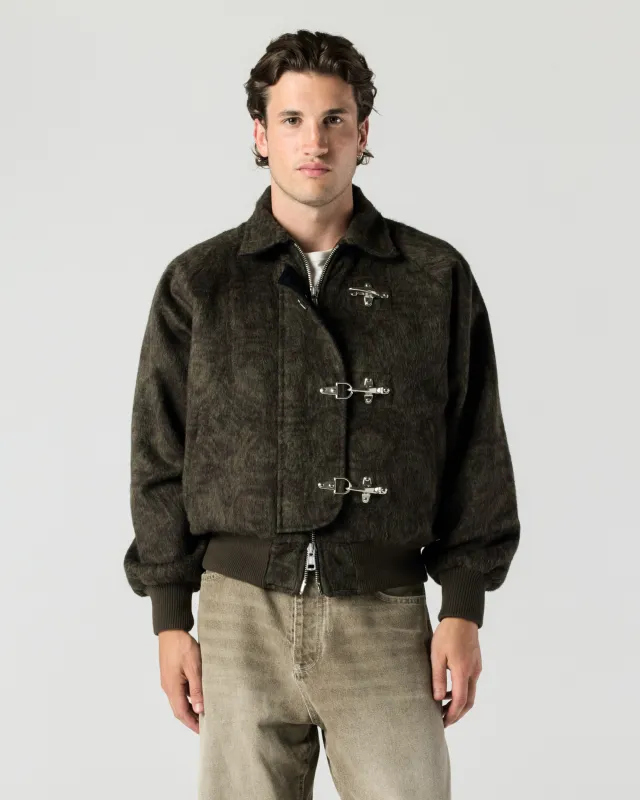 Fireman Clasp Jacket - Tortoise sold by Ronning